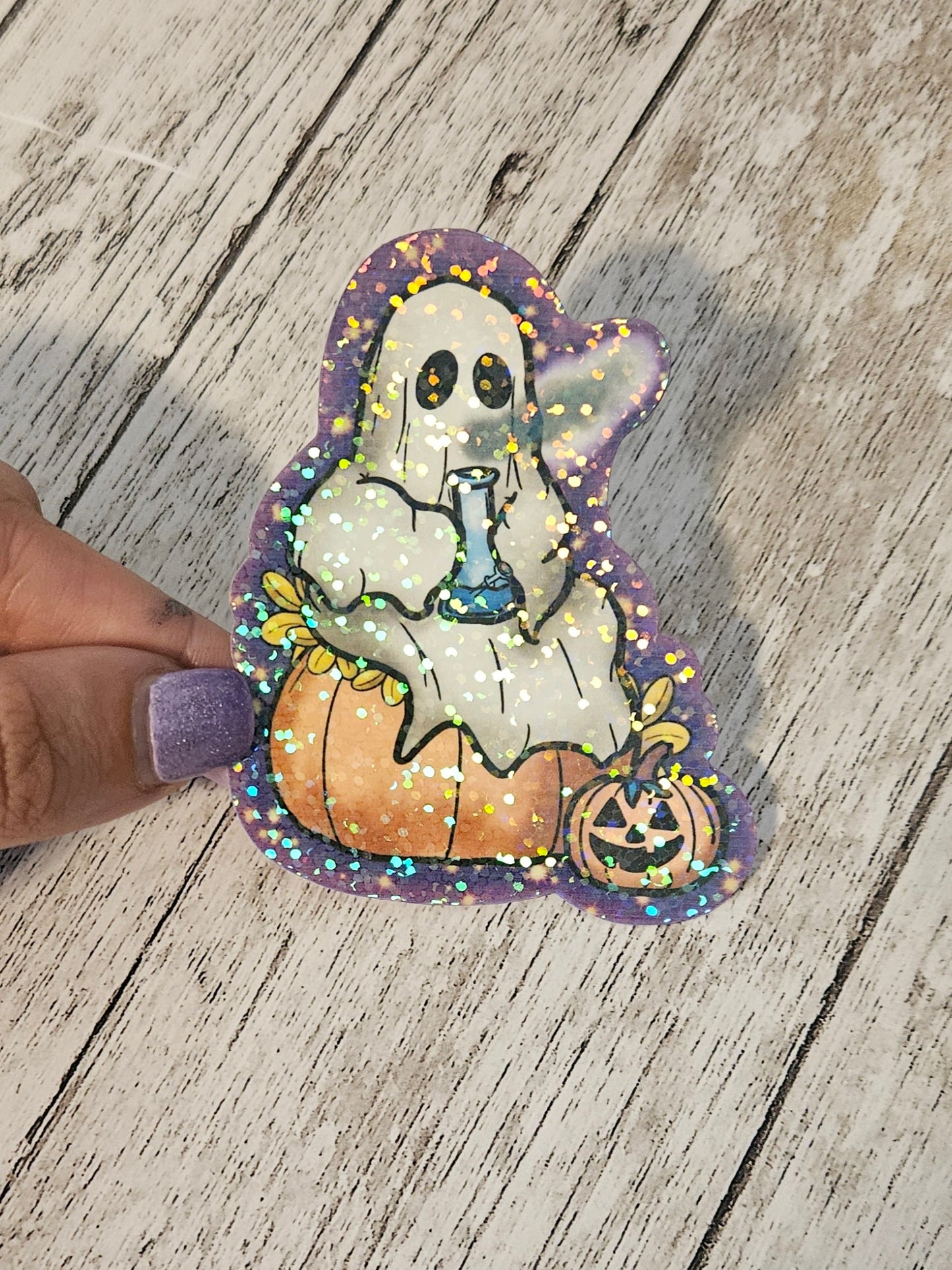 Ghost Halloweed sticker