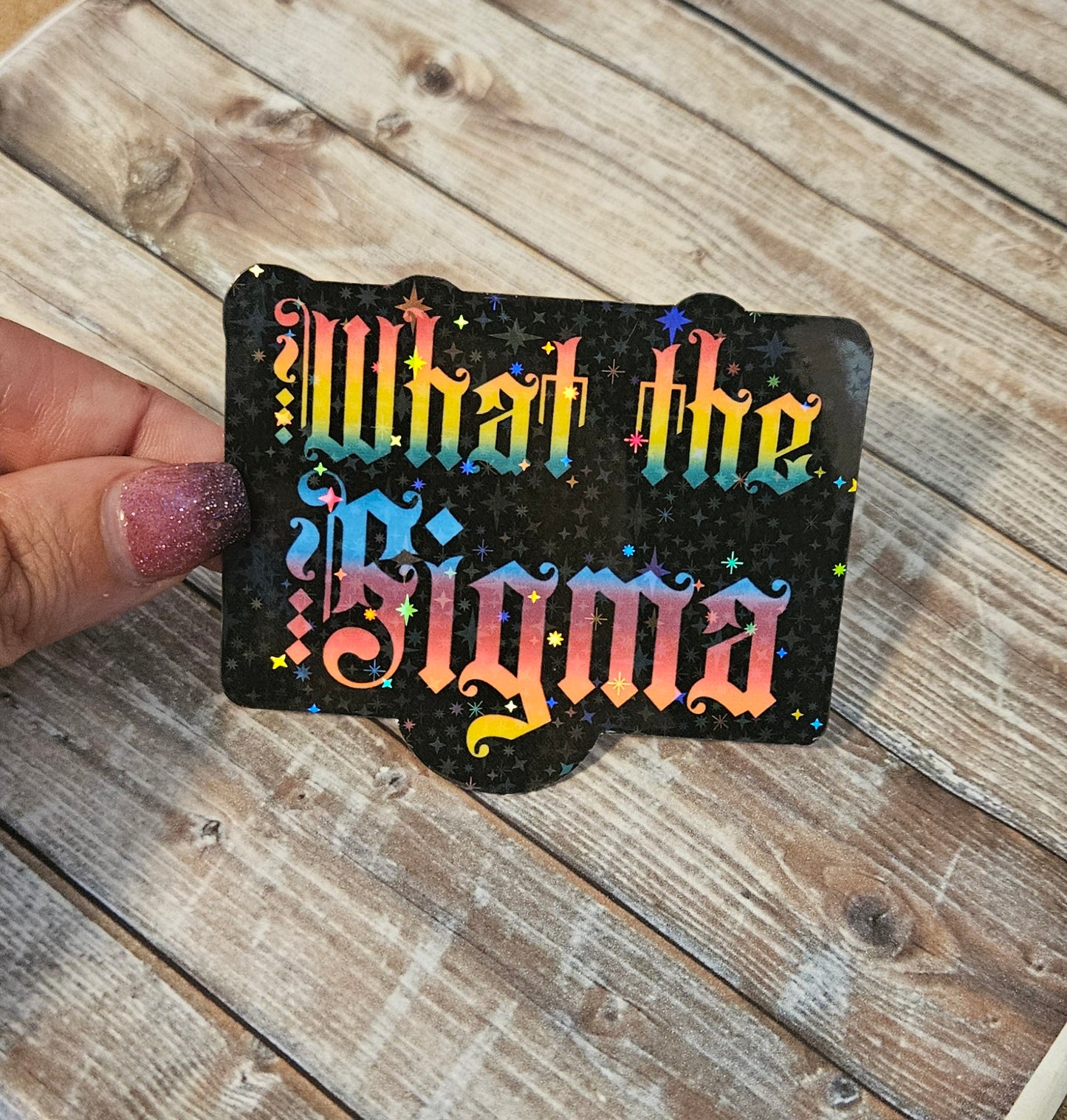 What the sigma sticker gen alpha speak sticker for water bottle