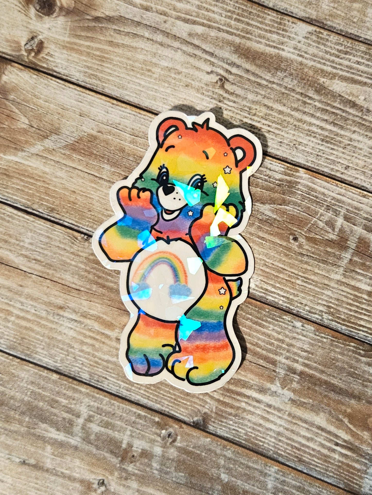 Rainbow bear Sticker