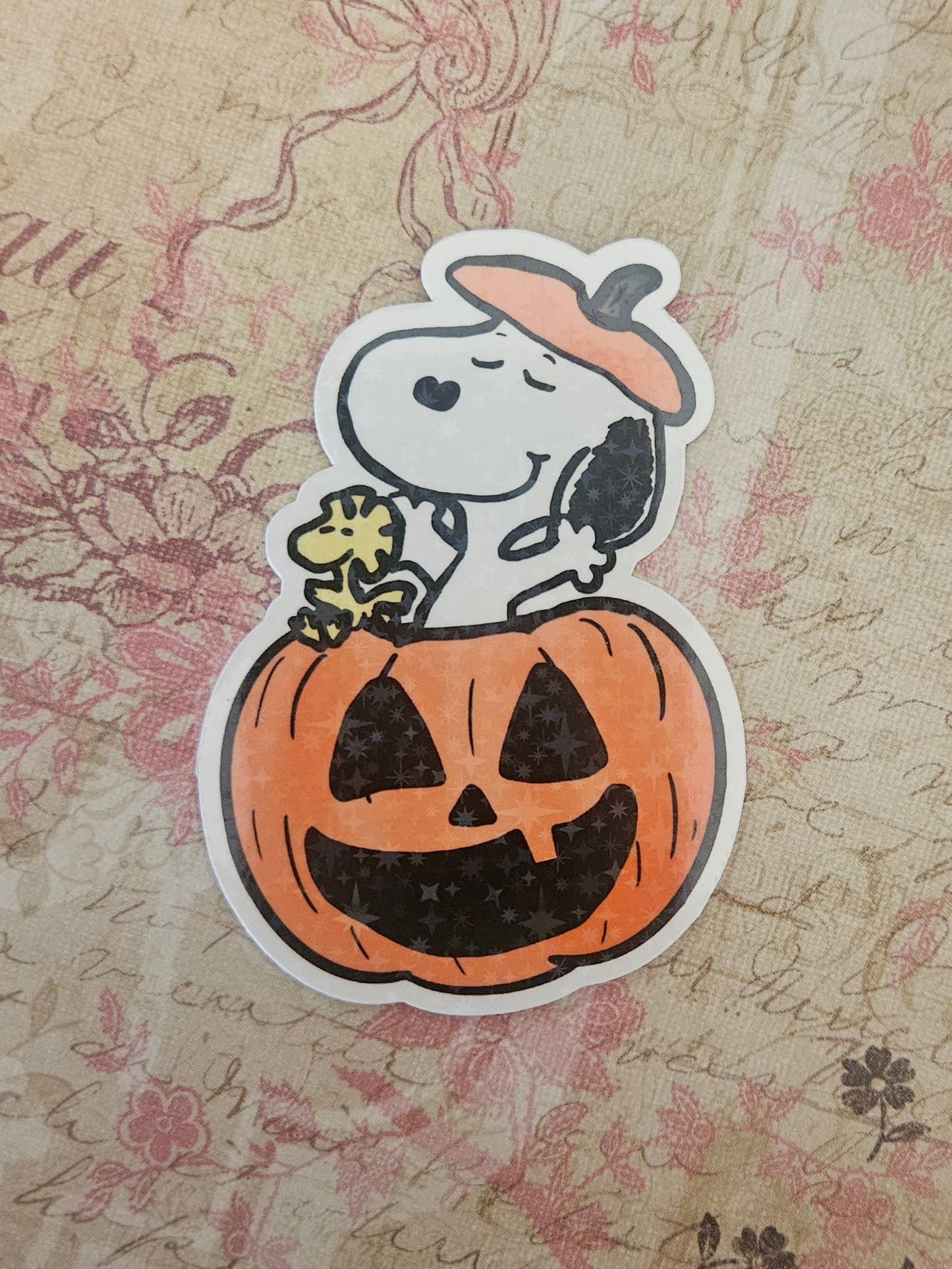 Halloween pop art dog sticker