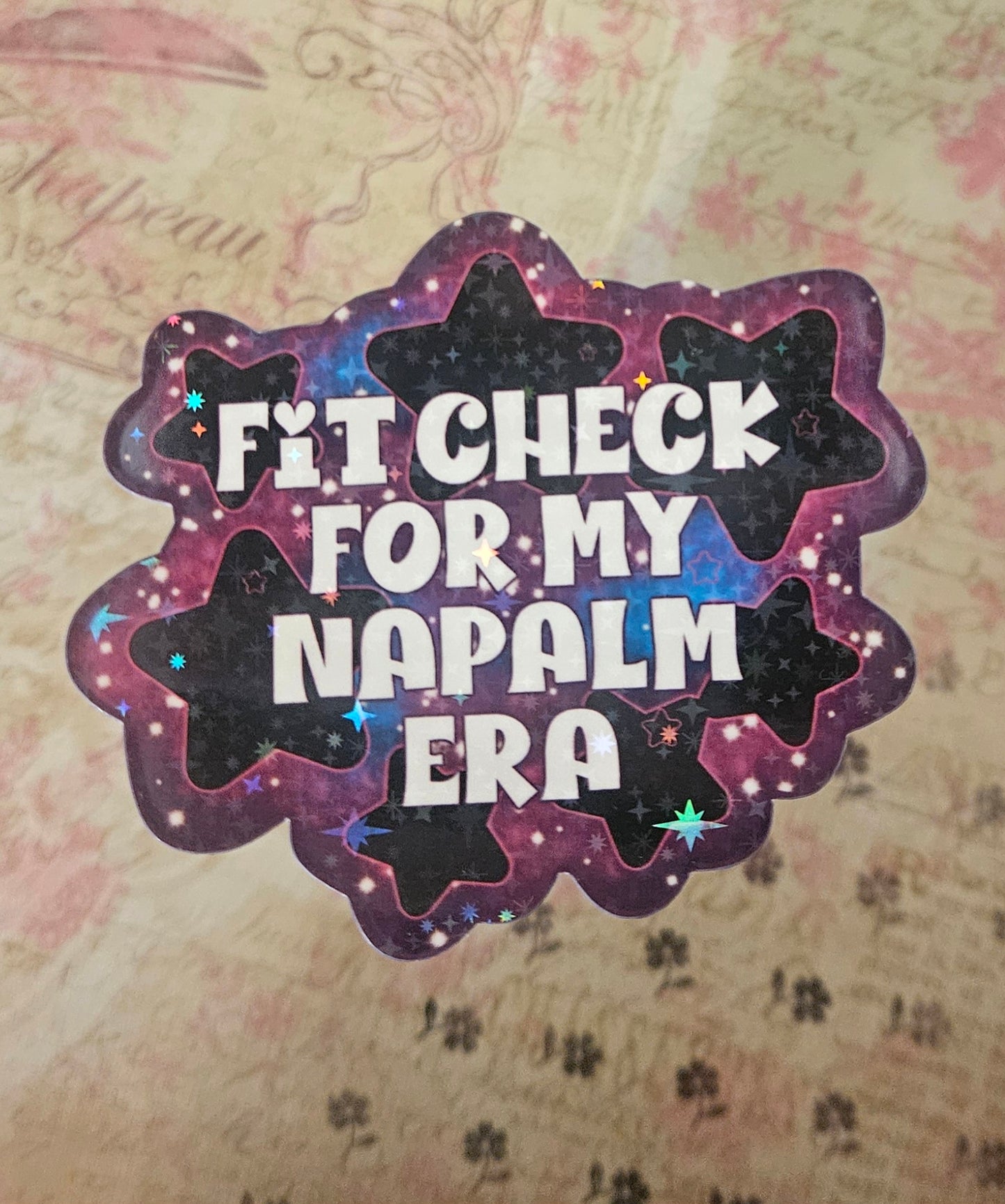 Fit check for my era sparkly sticker