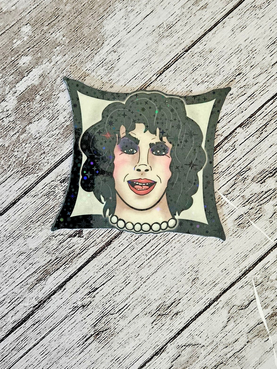 Frankenfurter rocky horror sticker for water bottle
