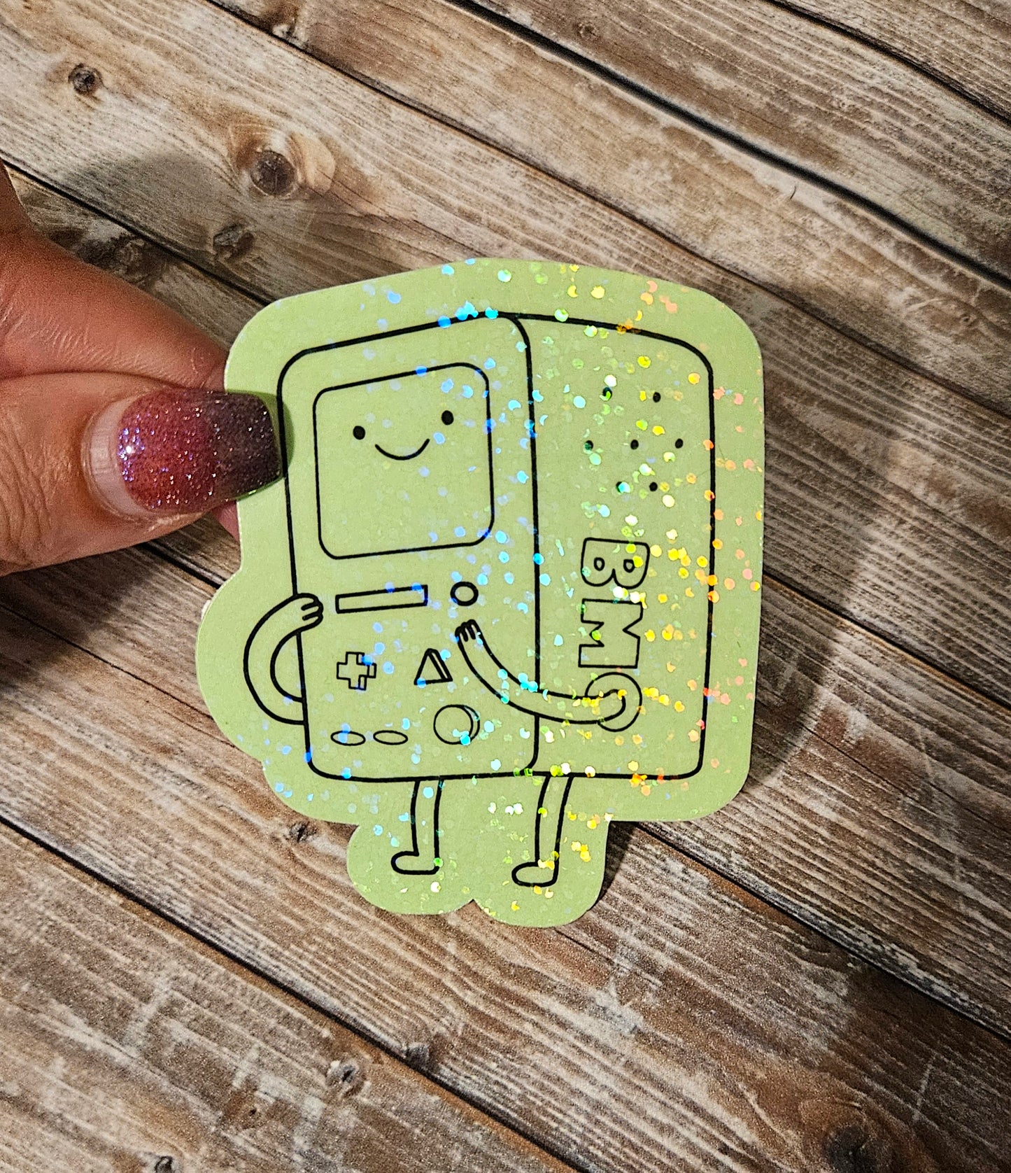 Glow in the dark cutie sentient computer handheld video game