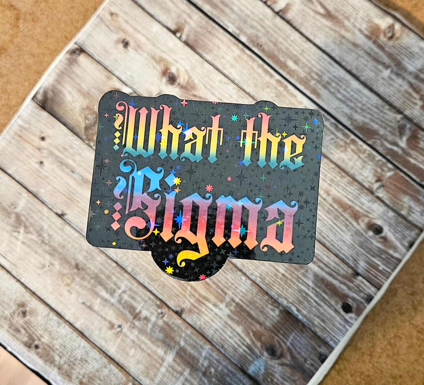 What the sigma sticker gen alpha speak sticker for water bottle