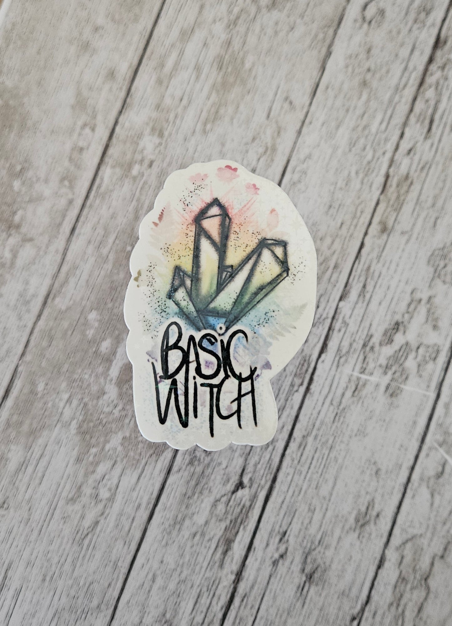 Basic witch sticker