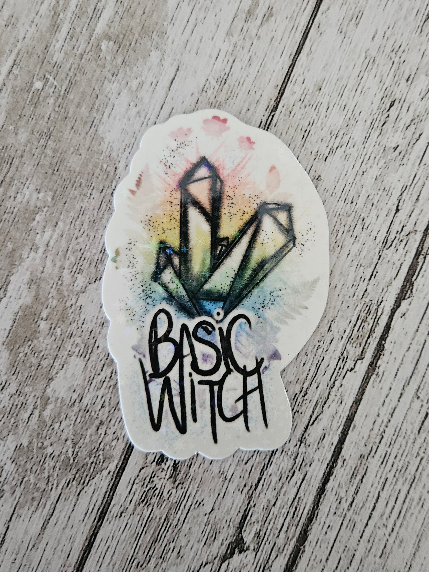 Basic witch sticker