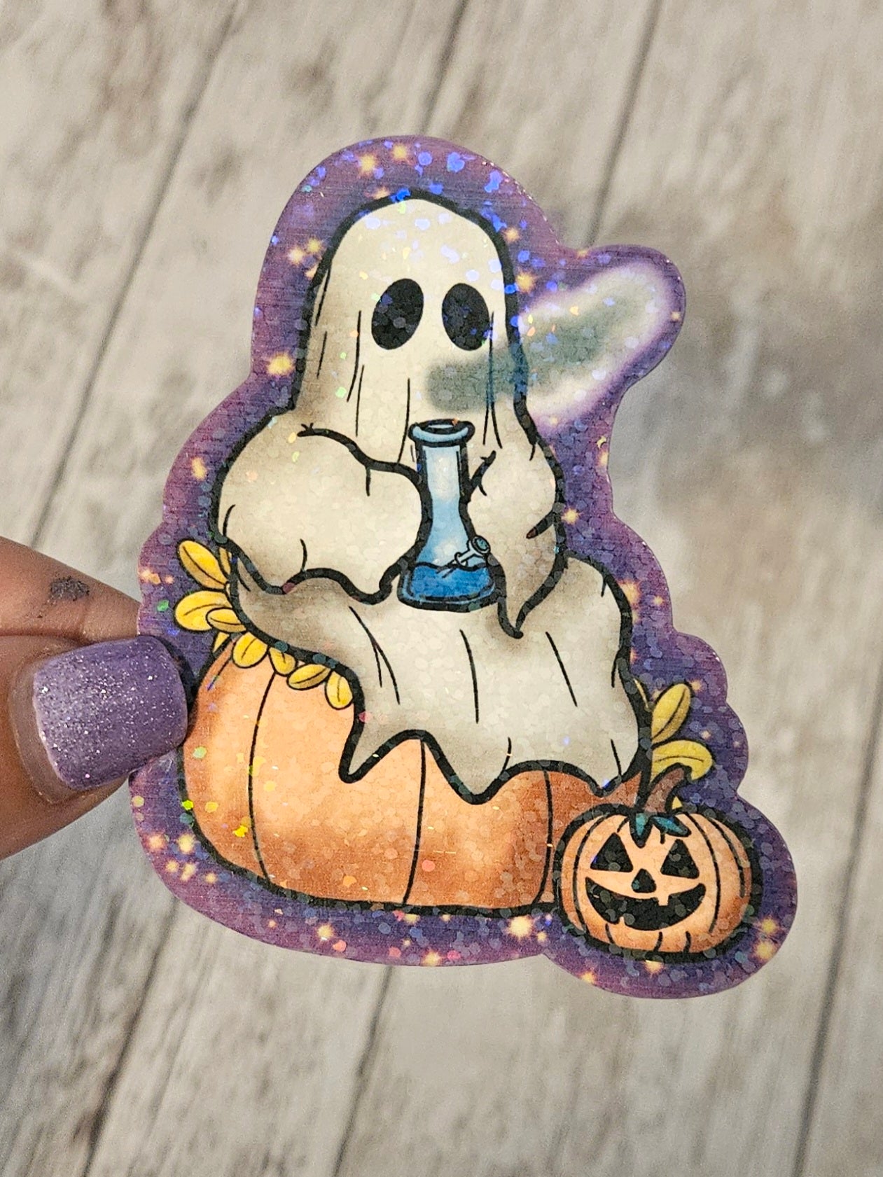 Ghost Halloweed sticker