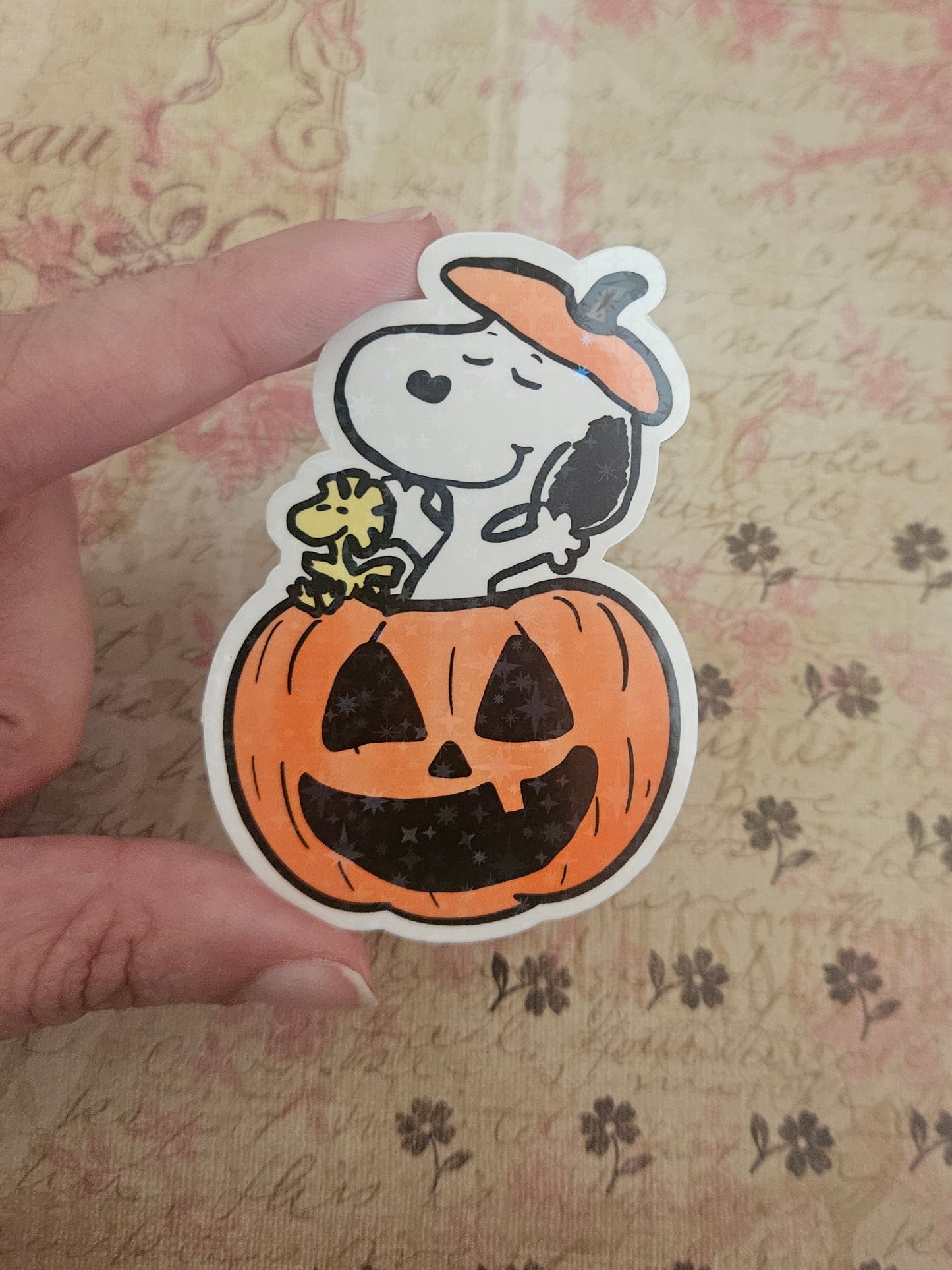 Halloween pop art dog sticker