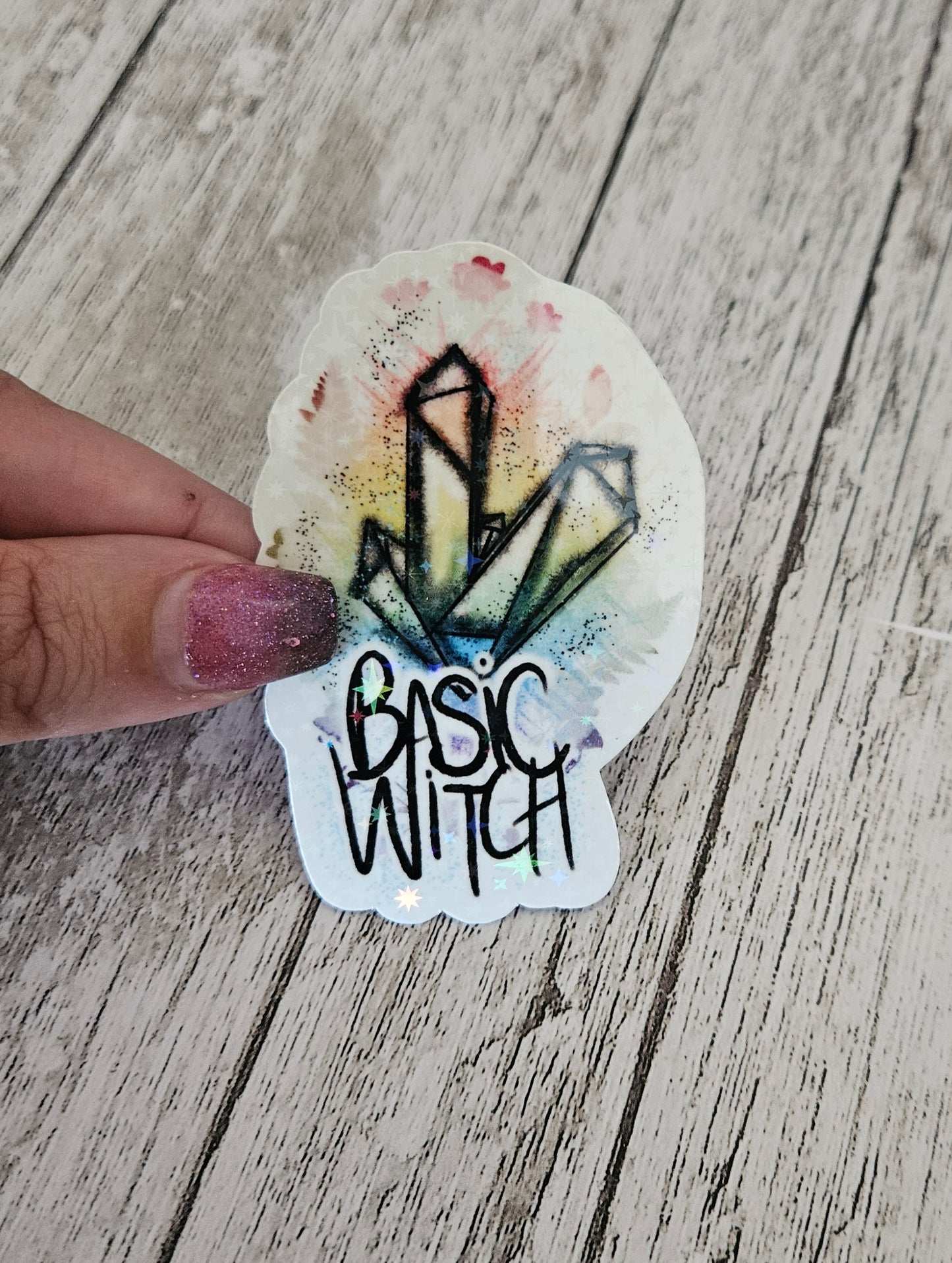 Basic witch sticker