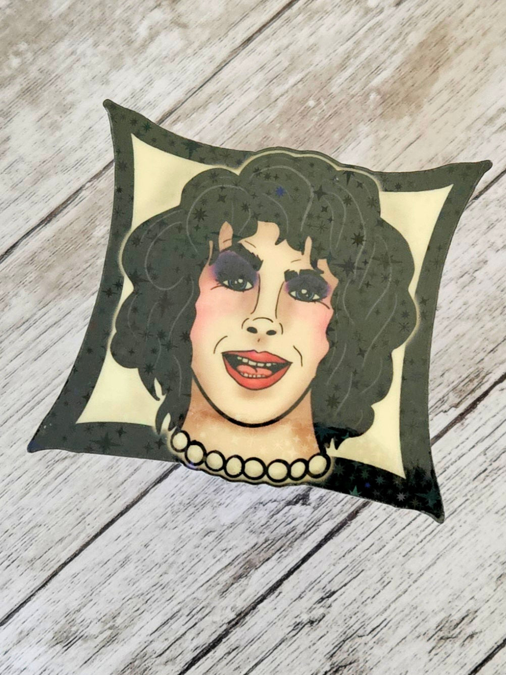 Frankenfurter rocky horror sticker for water bottle