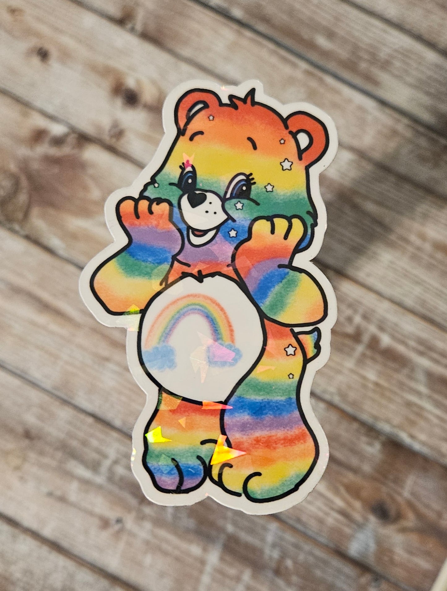 Rainbow bear Sticker