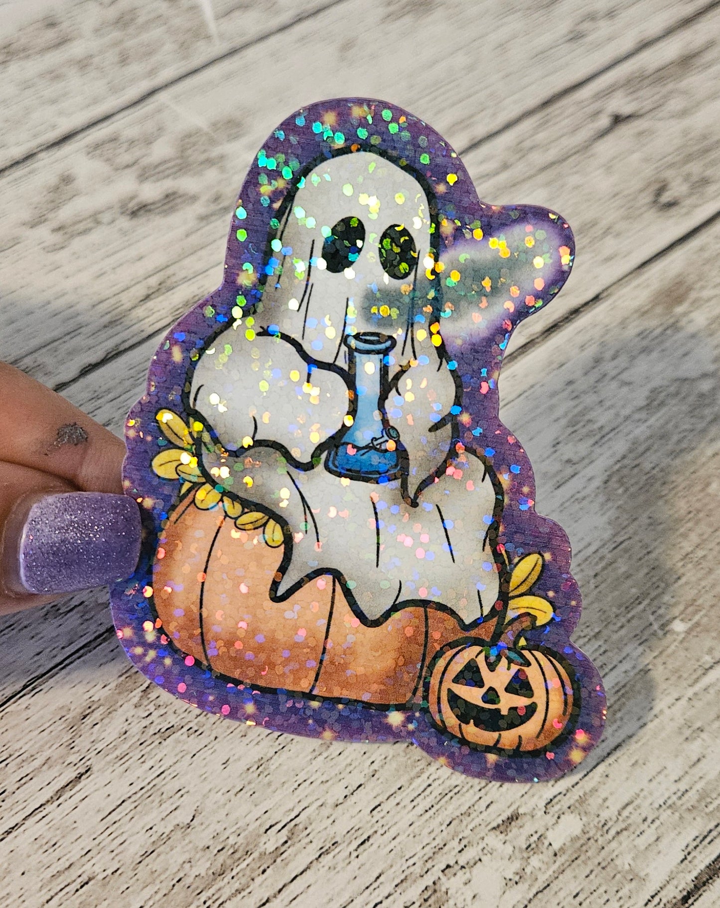 Ghost Halloweed sticker