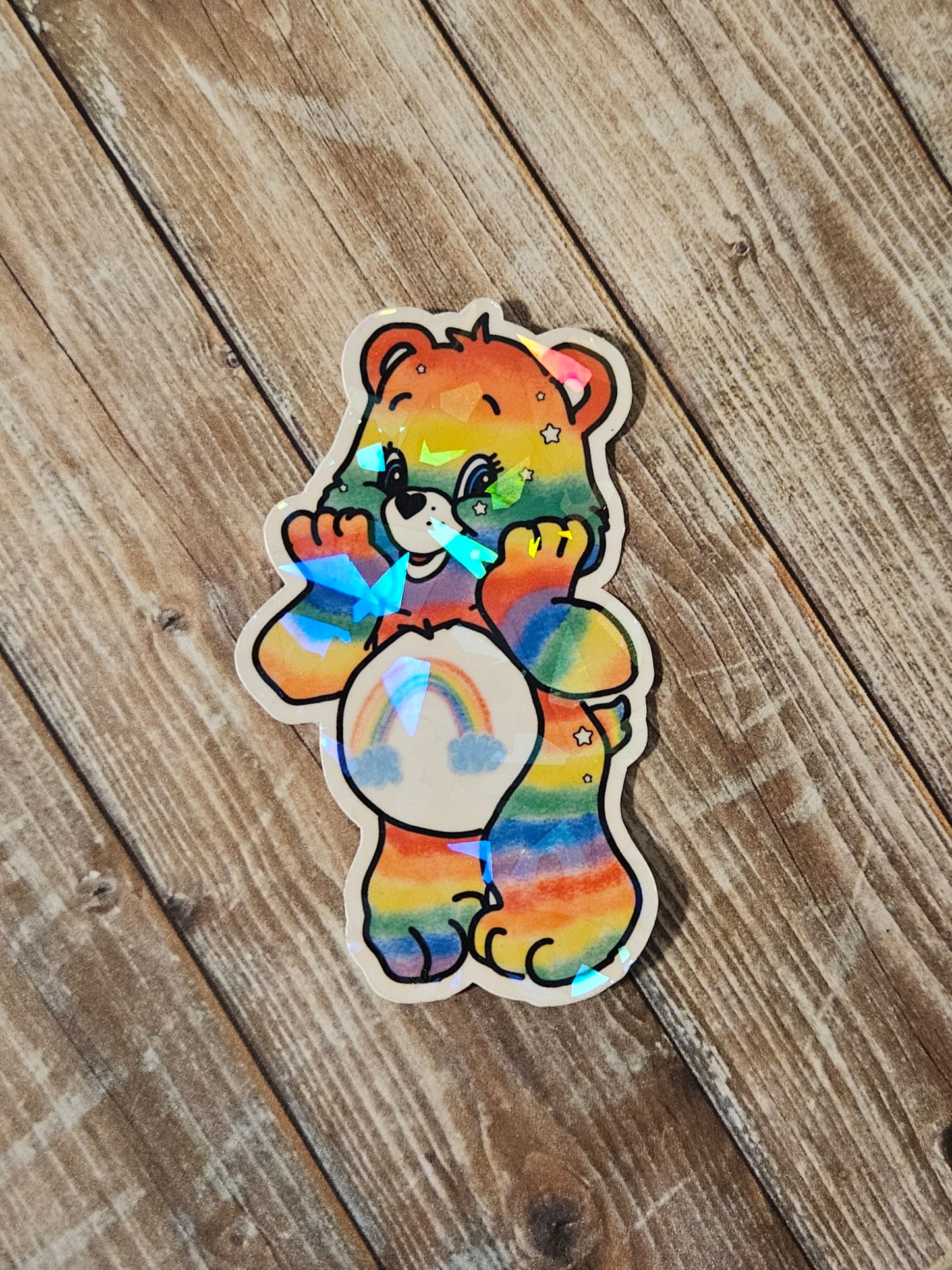 Rainbow bear Sticker