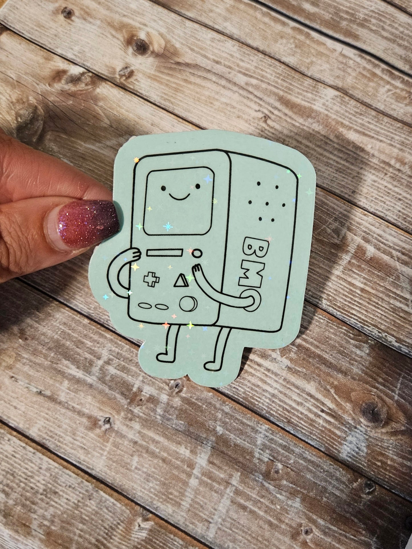 Glow in the dark cutie sentient computer handheld video game