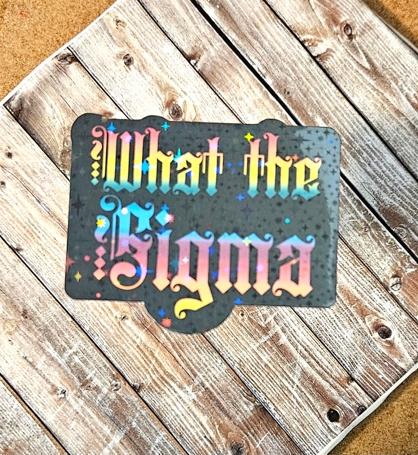 What the sigma sticker gen alpha speak sticker for water bottle