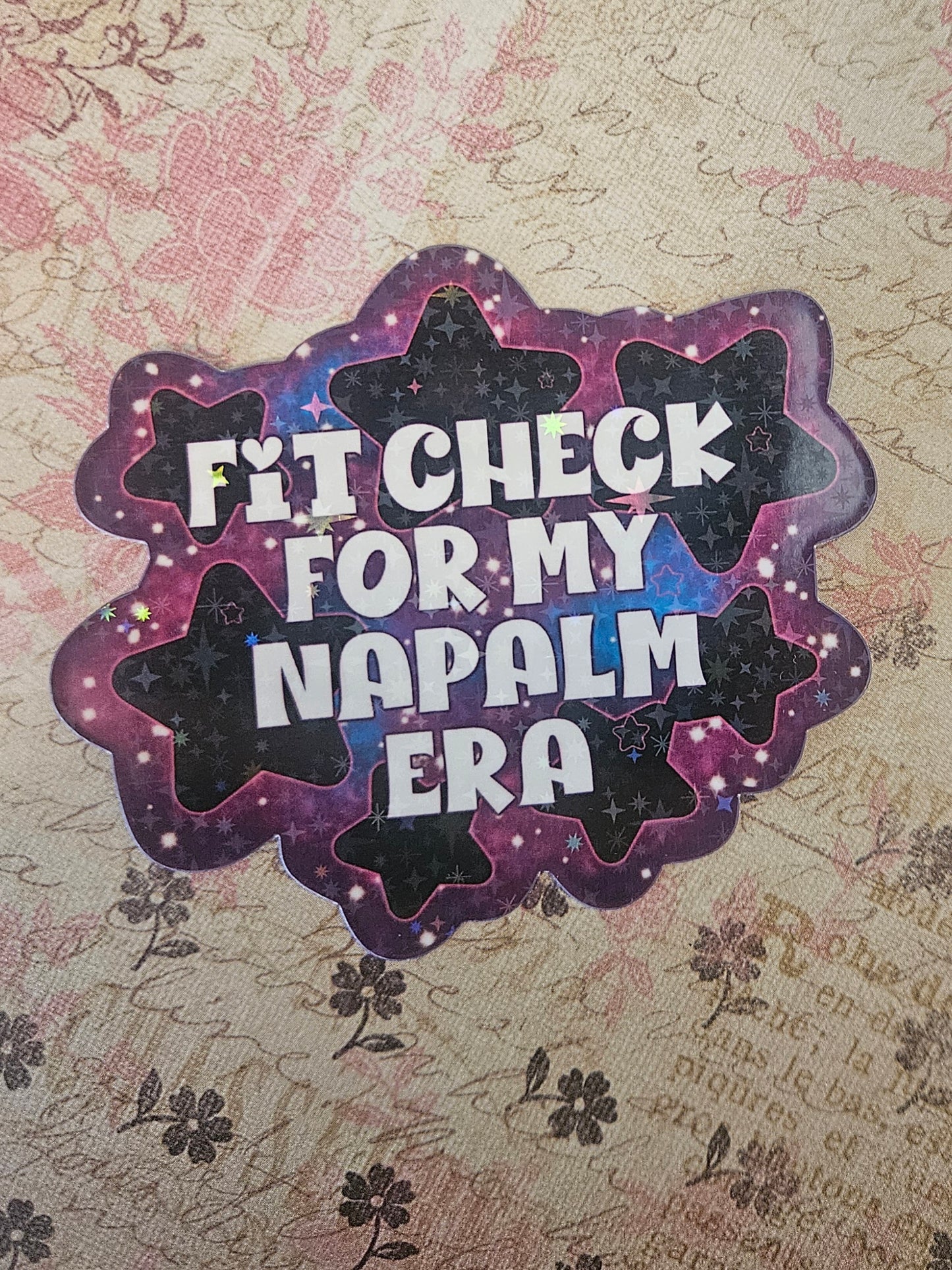 Fit check for my era sparkly sticker