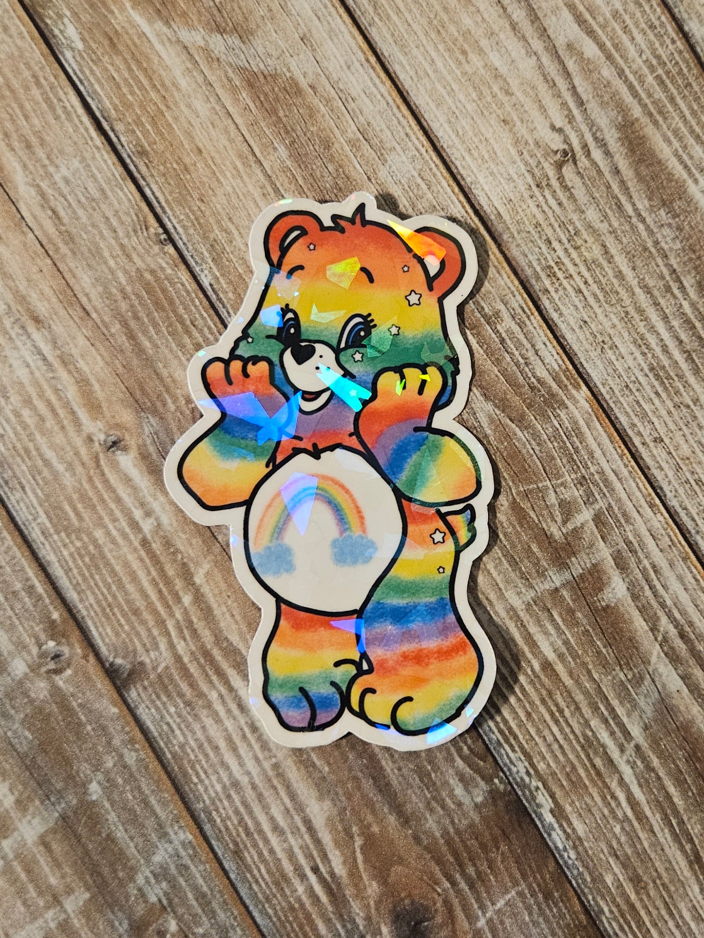 Rainbow bear Sticker