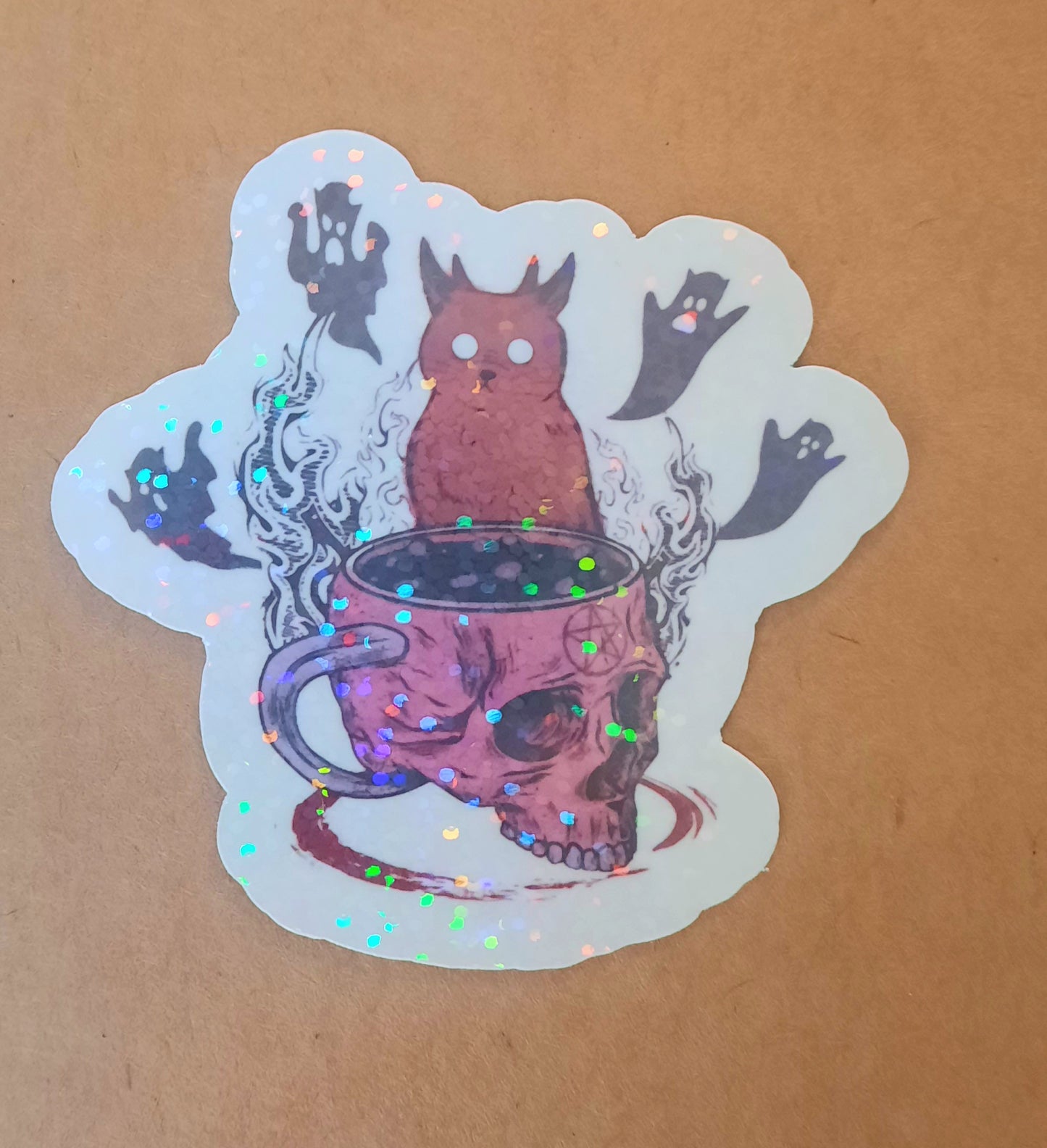 Witchcraft Cat sticker