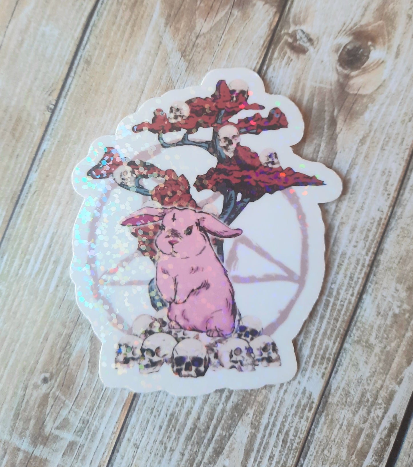 Satanic Bunny sticker