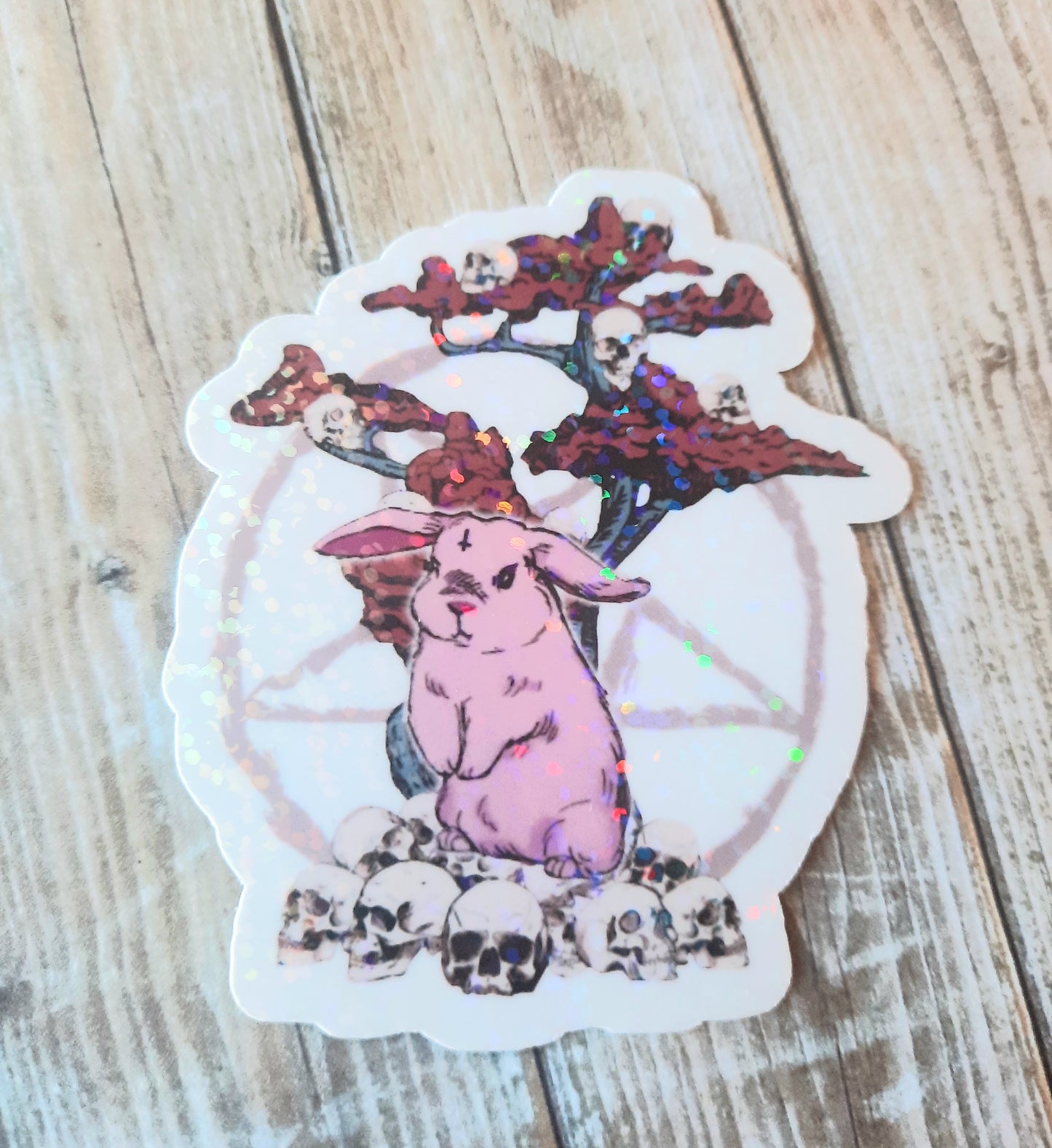 Satanic Bunny sticker