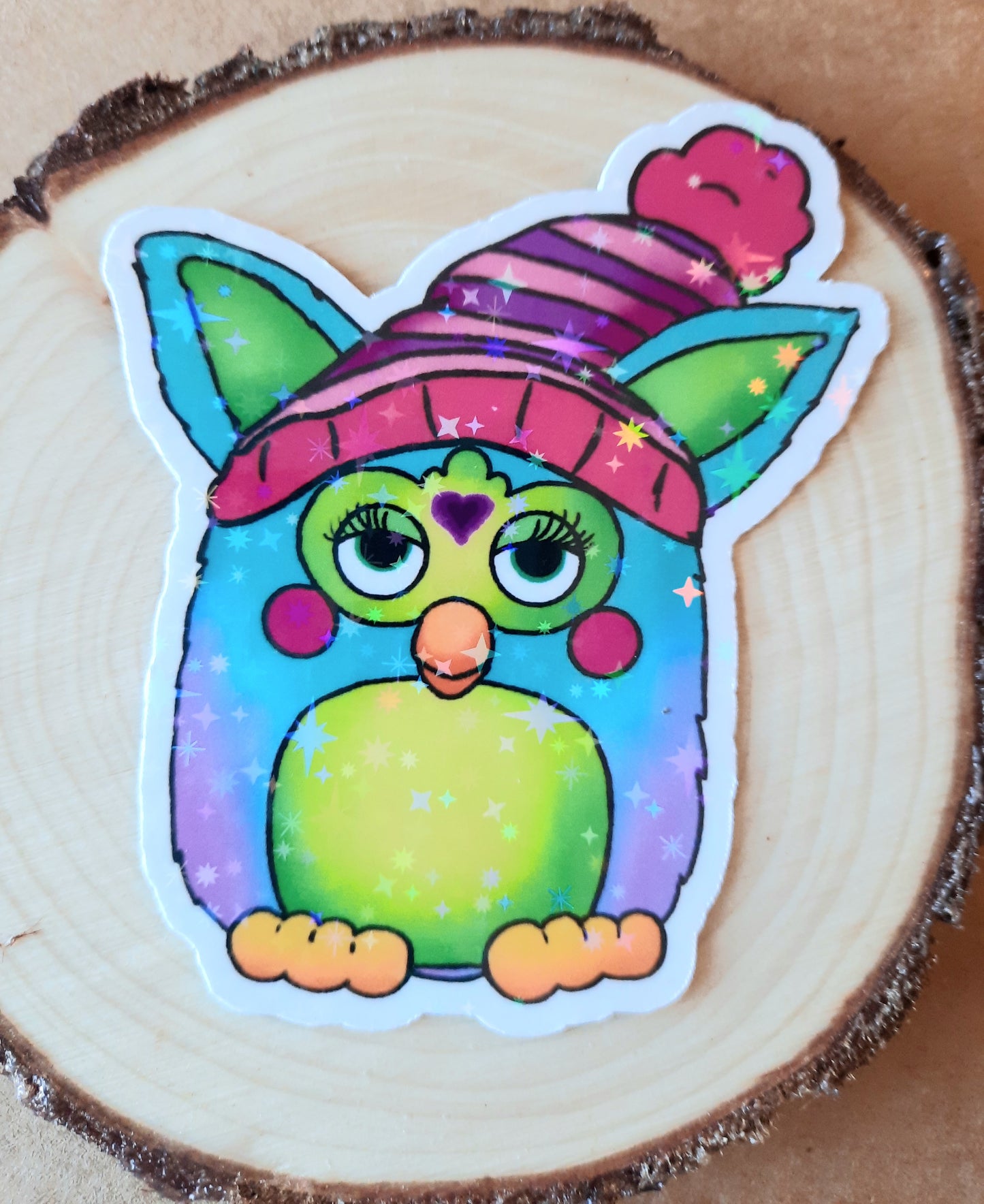 Cute Winter Stuffie sticker
