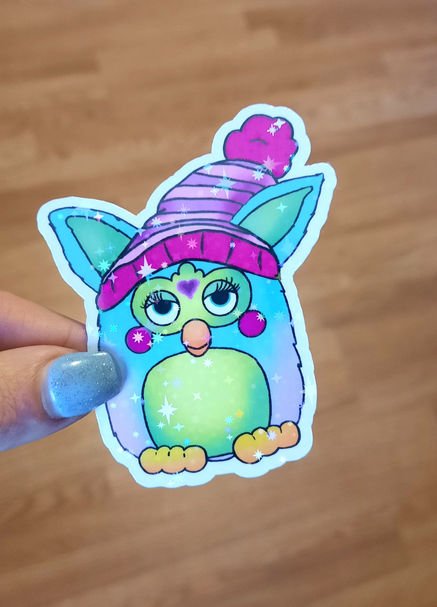 Cute Winter Stuffie sticker