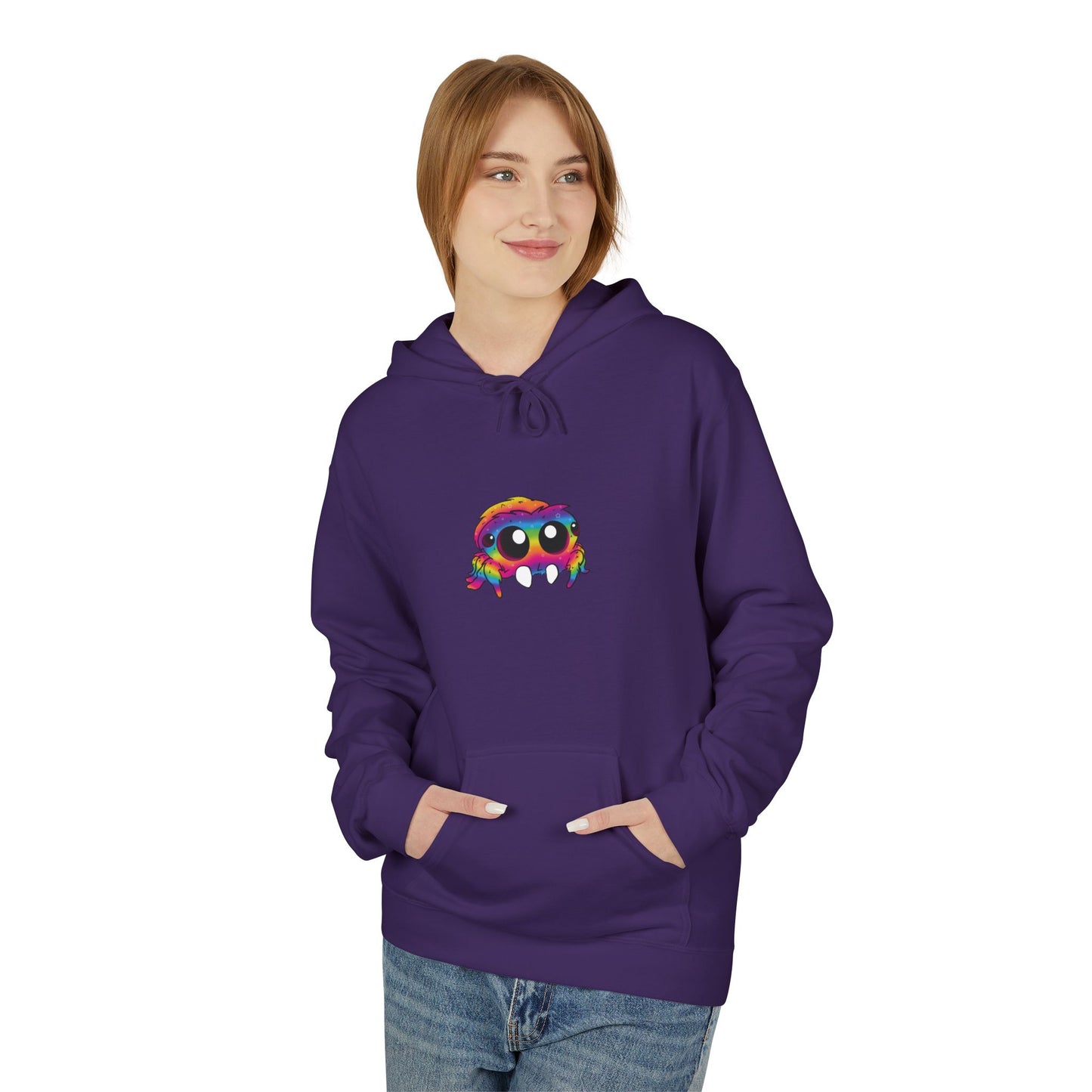 Rainbow Jumping Spider Hoodie