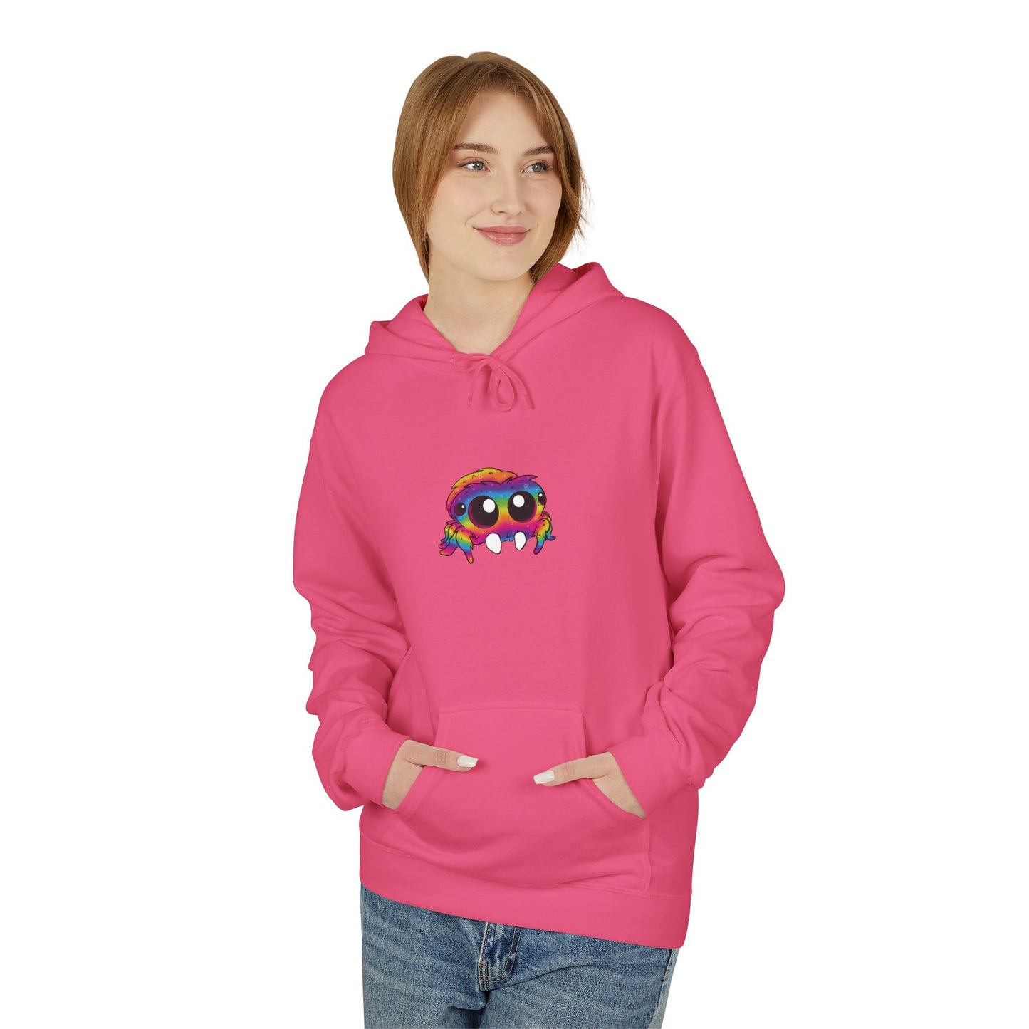 Rainbow Jumping Spider Hoodie