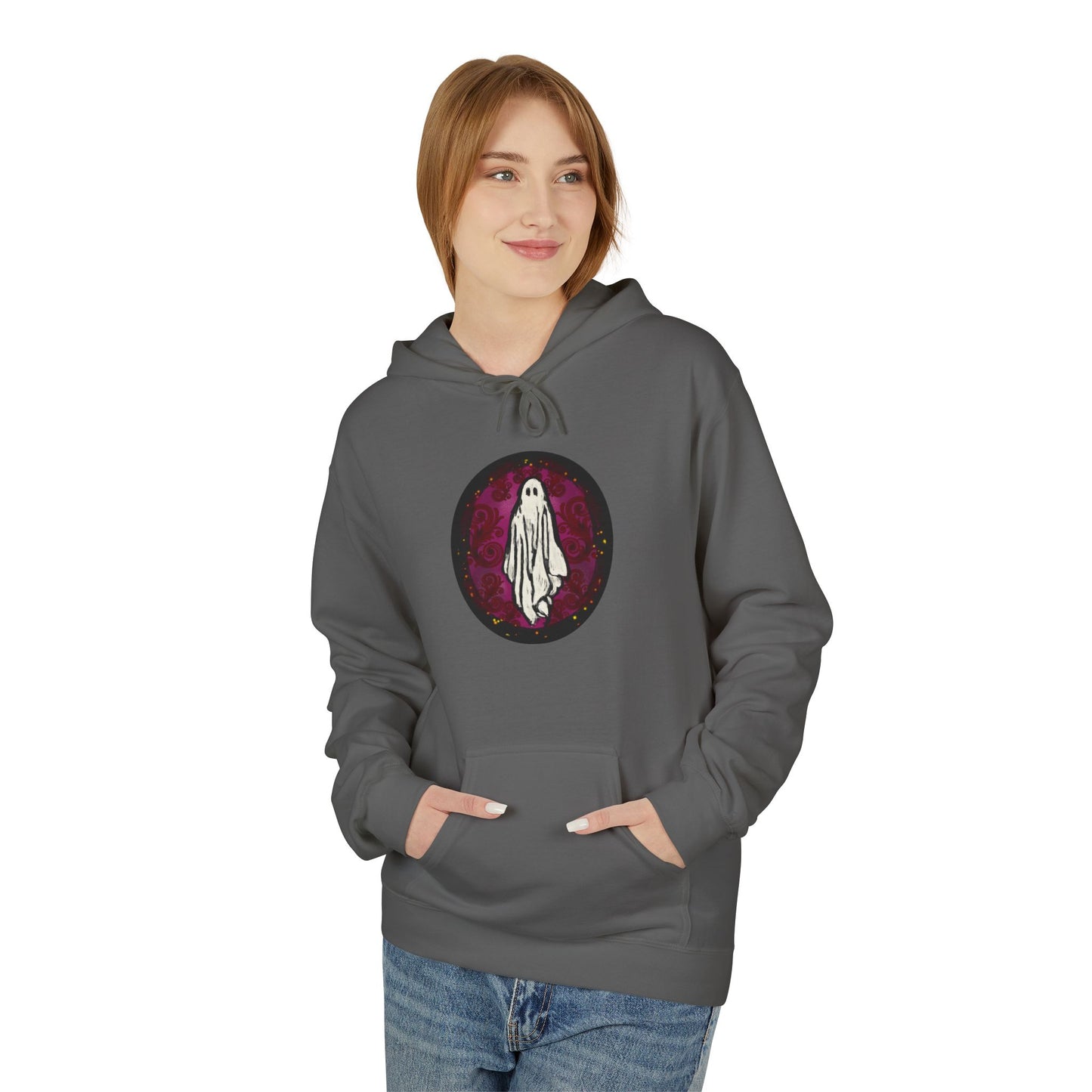 Vintage Style Sheet Ghost Hoodie
