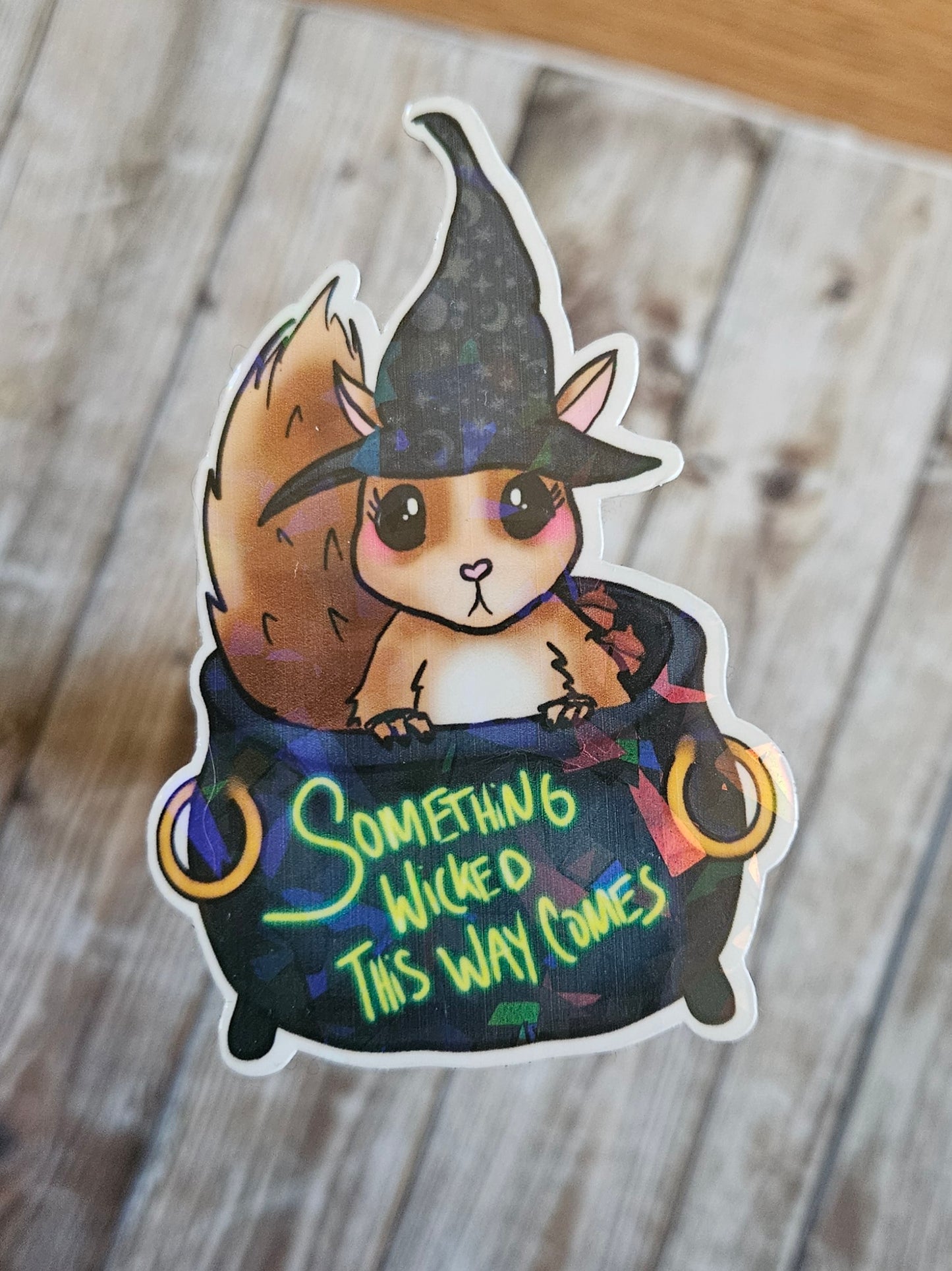 Something wicked this way comes squirrel