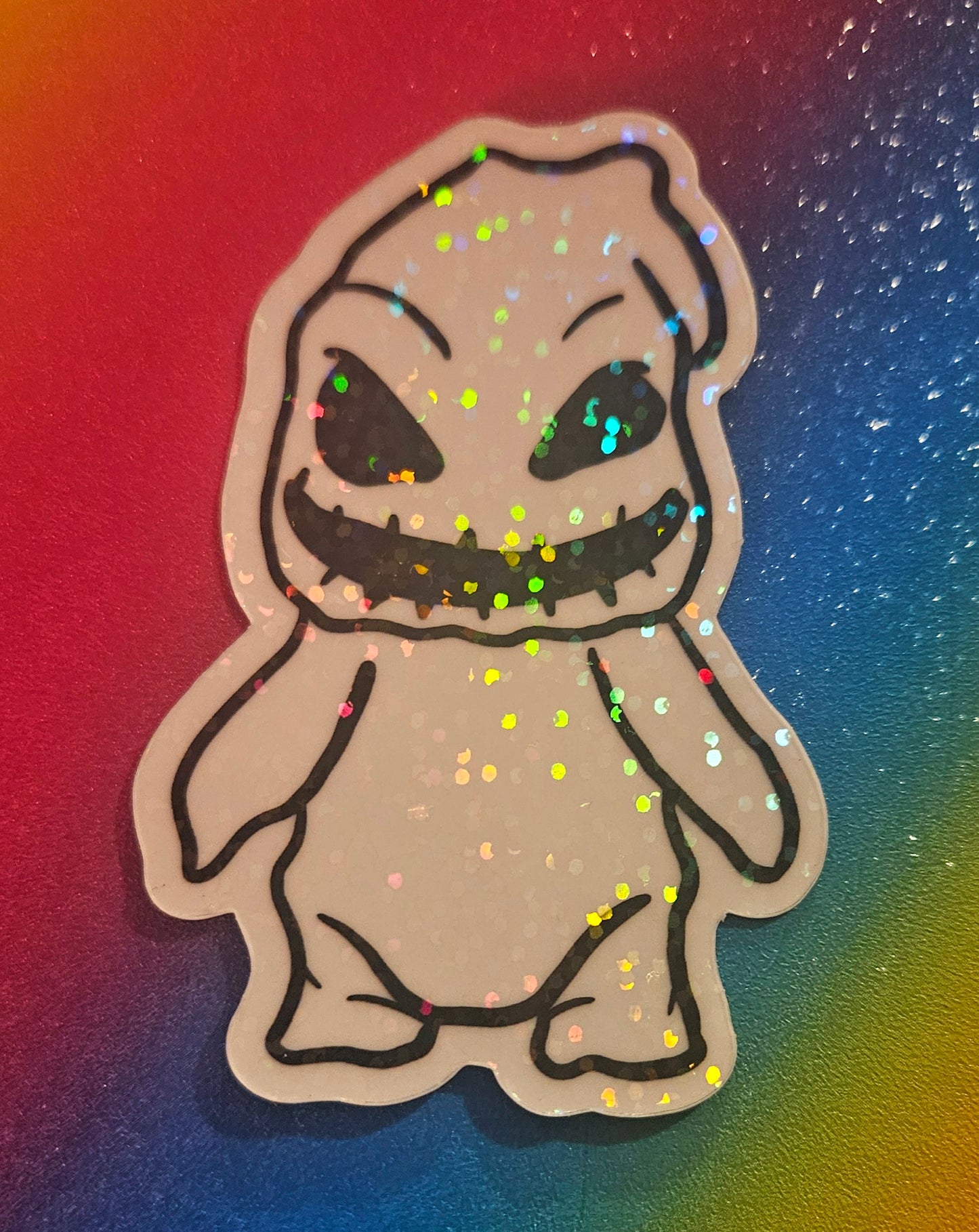 Glow in the dark baby ghostie sticker