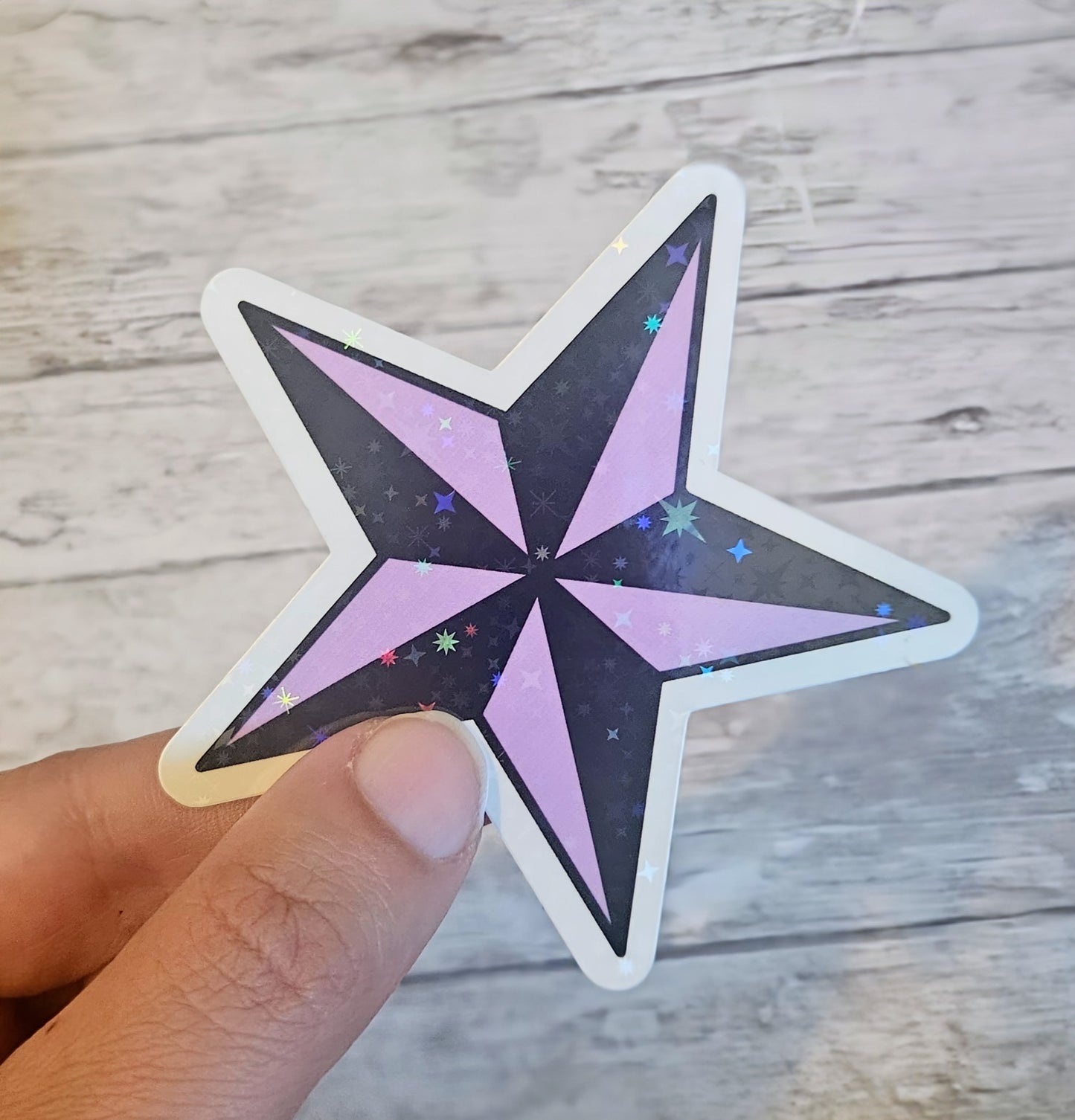 Nautical Star sticker (choose your color)