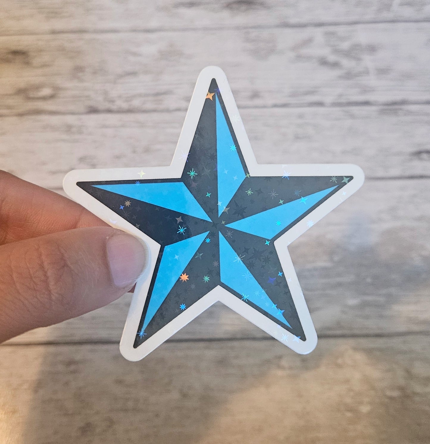 Nautical Star sticker (choose your color)