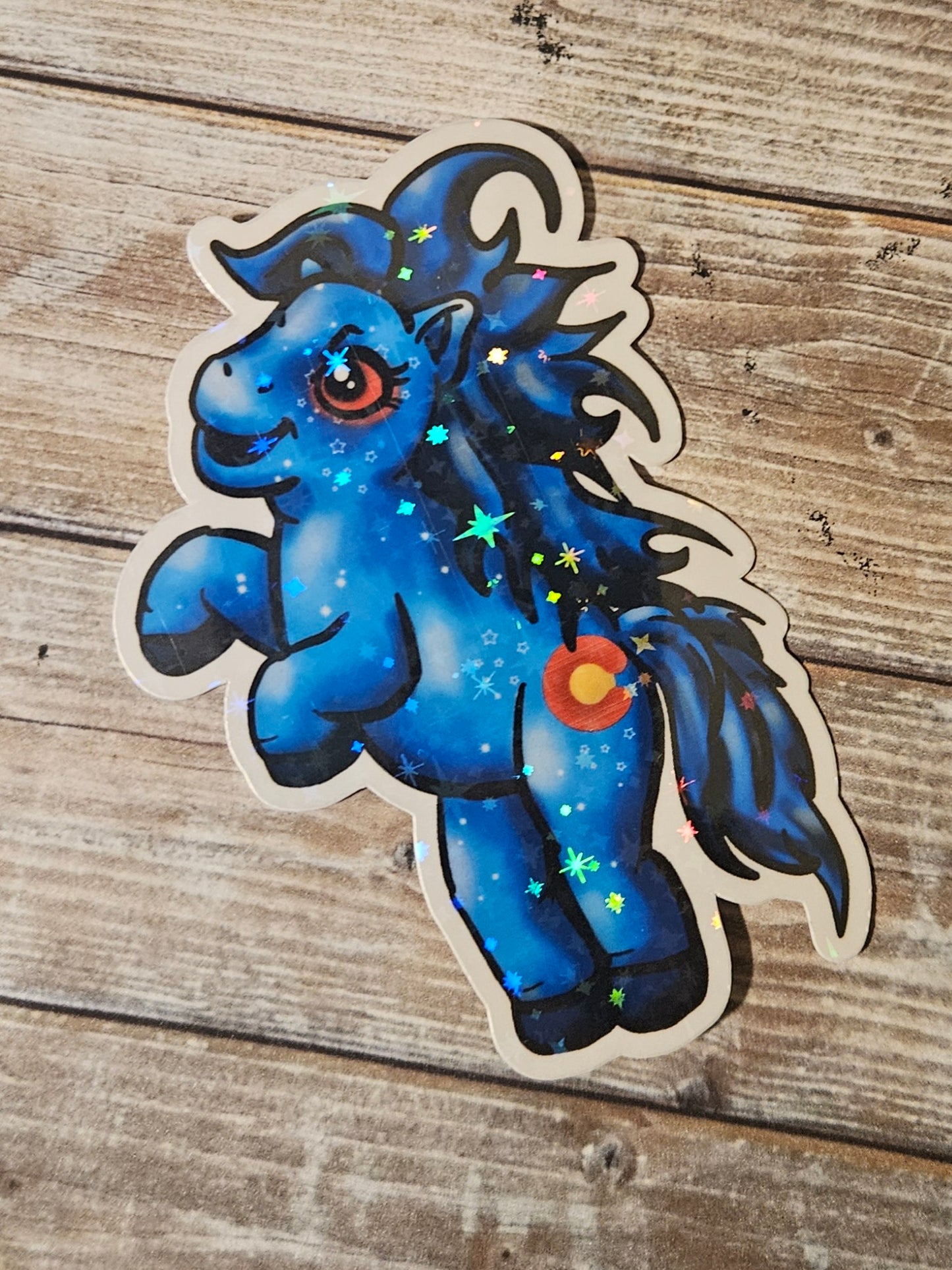Colorado Blucifer sticker