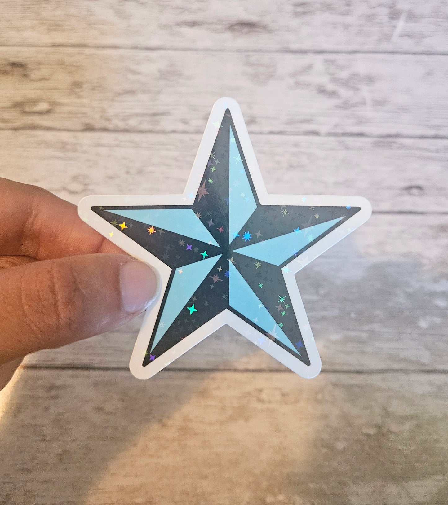 Nautical Star sticker (choose your color)