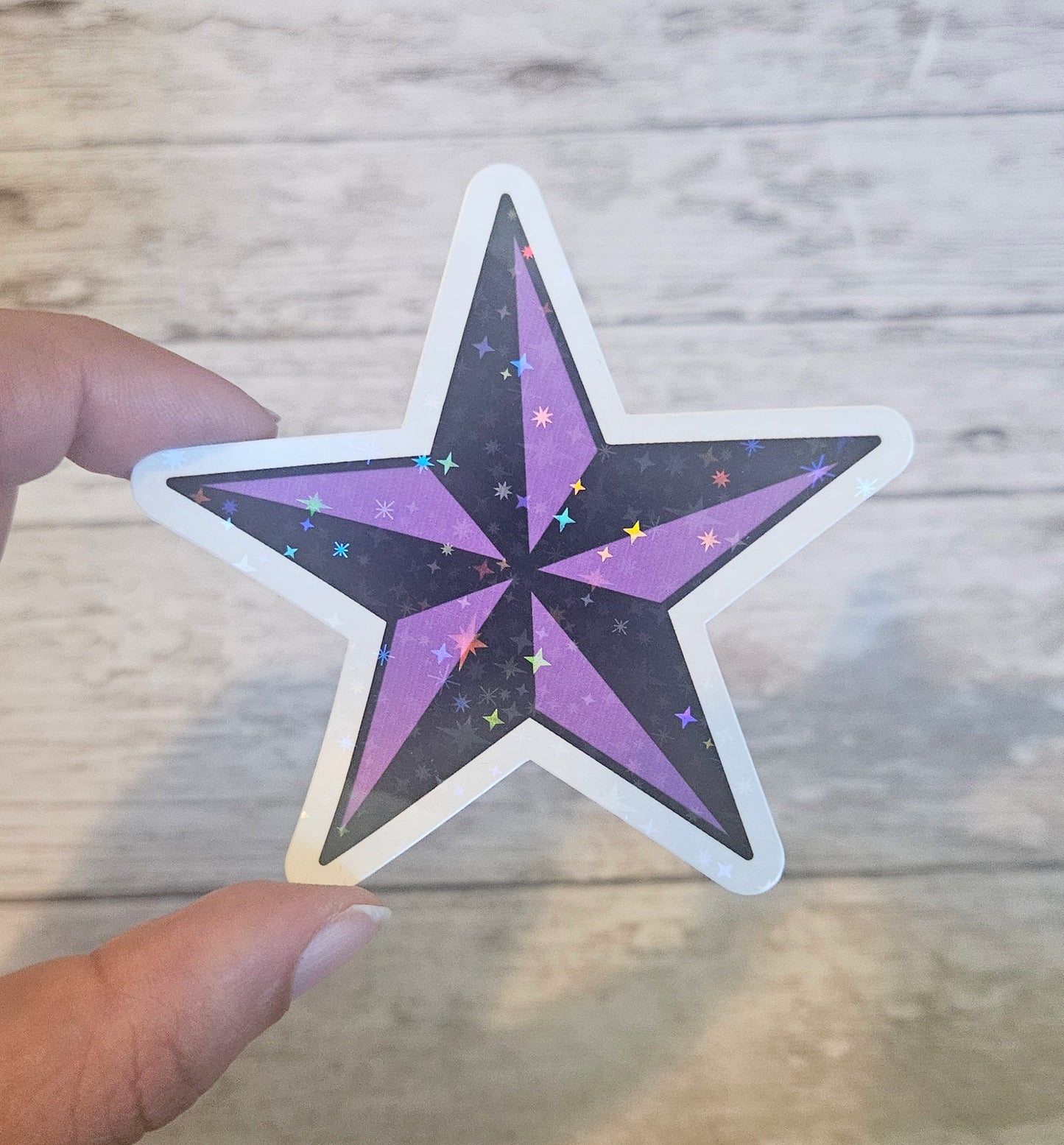 Nautical Star sticker (choose your color)