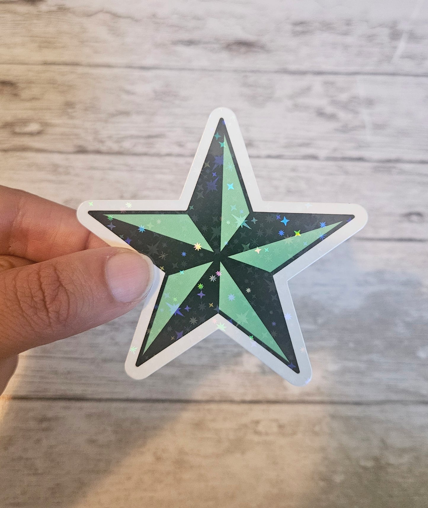 Nautical Star sticker (choose your color)