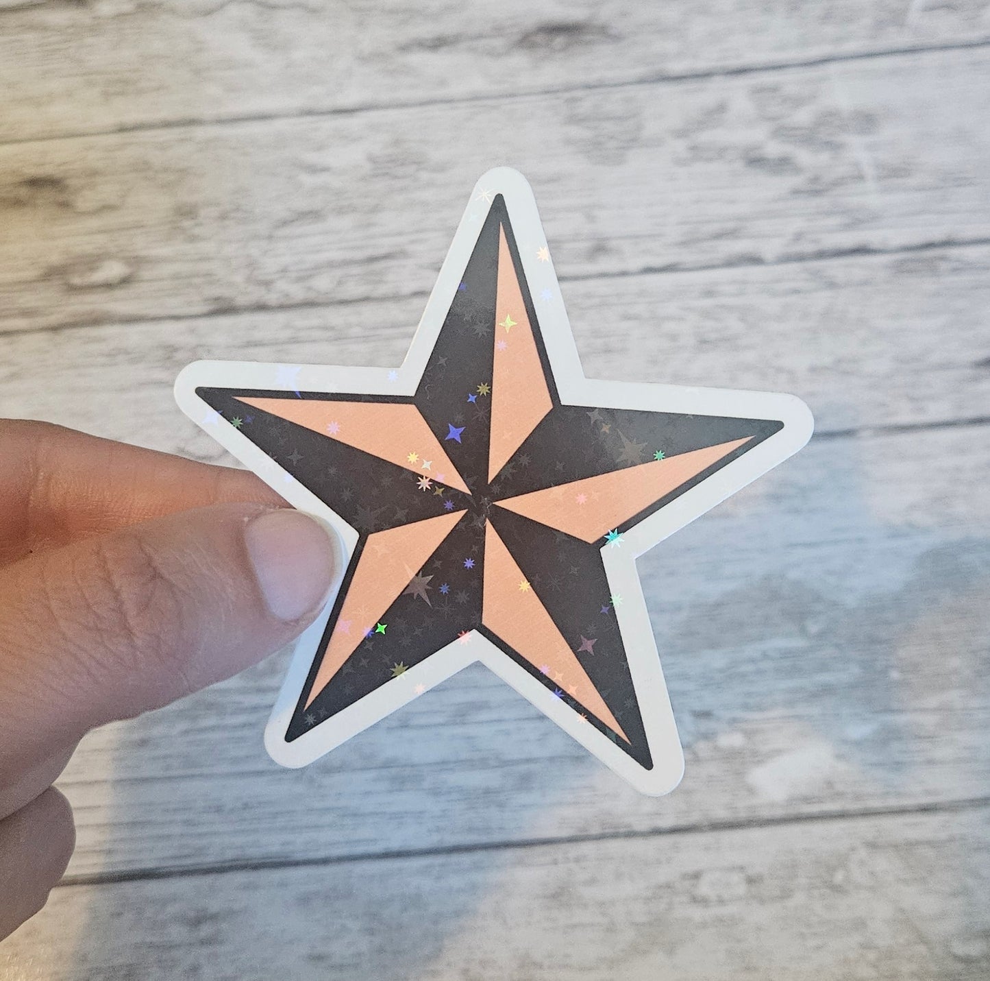 Nautical Star sticker (choose your color)