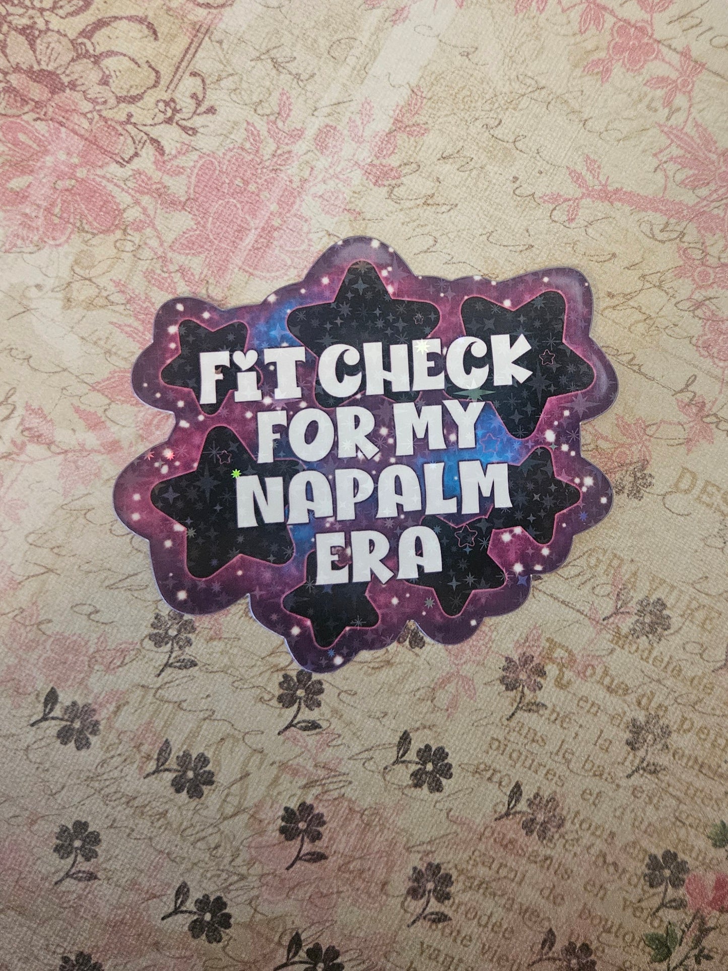 Fit check for my era sparkly sticker