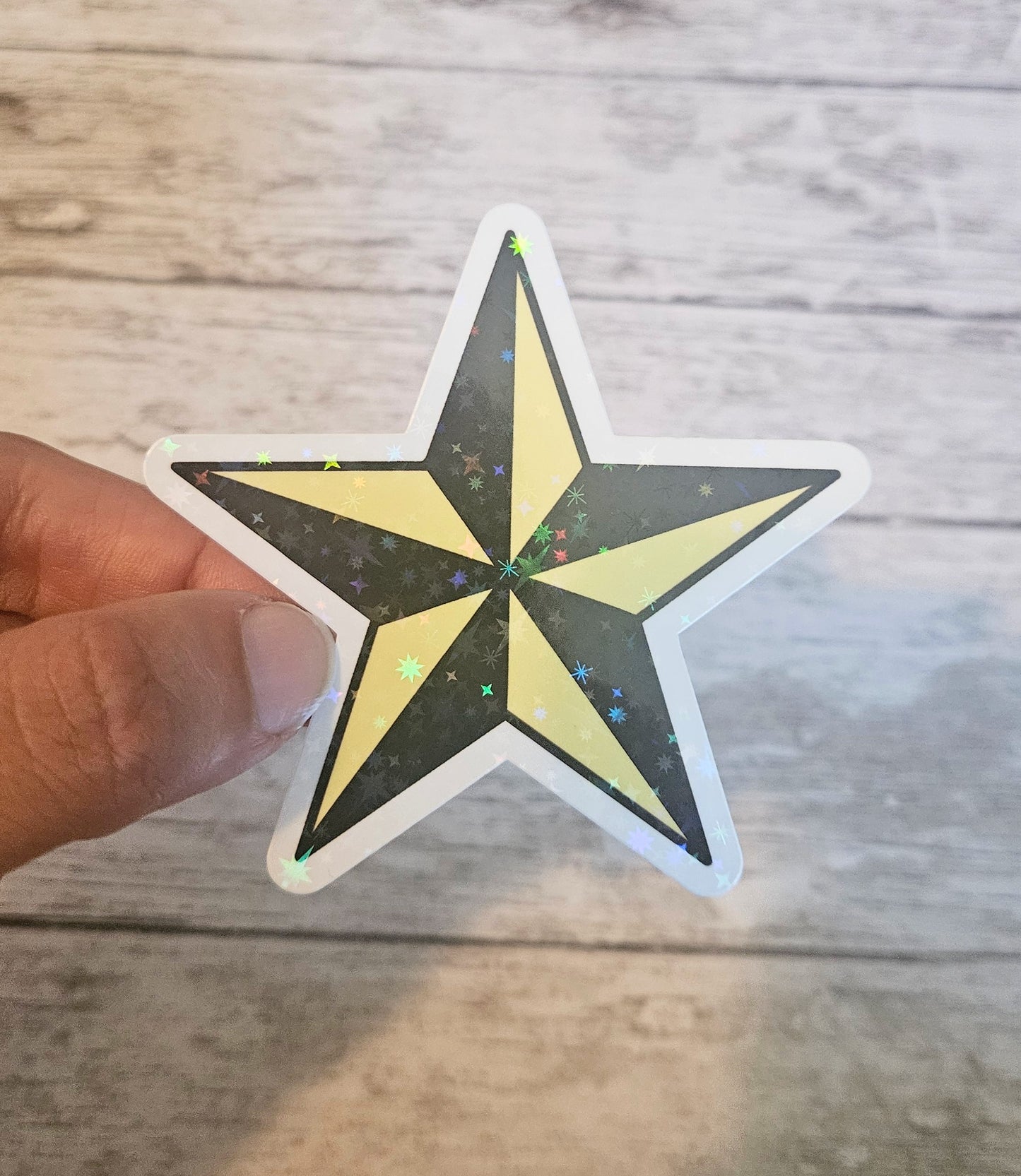 Nautical Star sticker (choose your color)