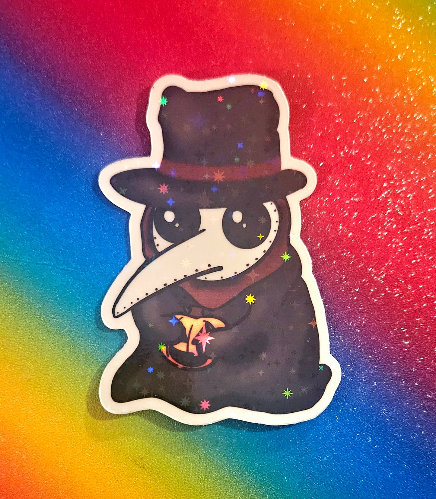 Plague Doctor cutie sticker