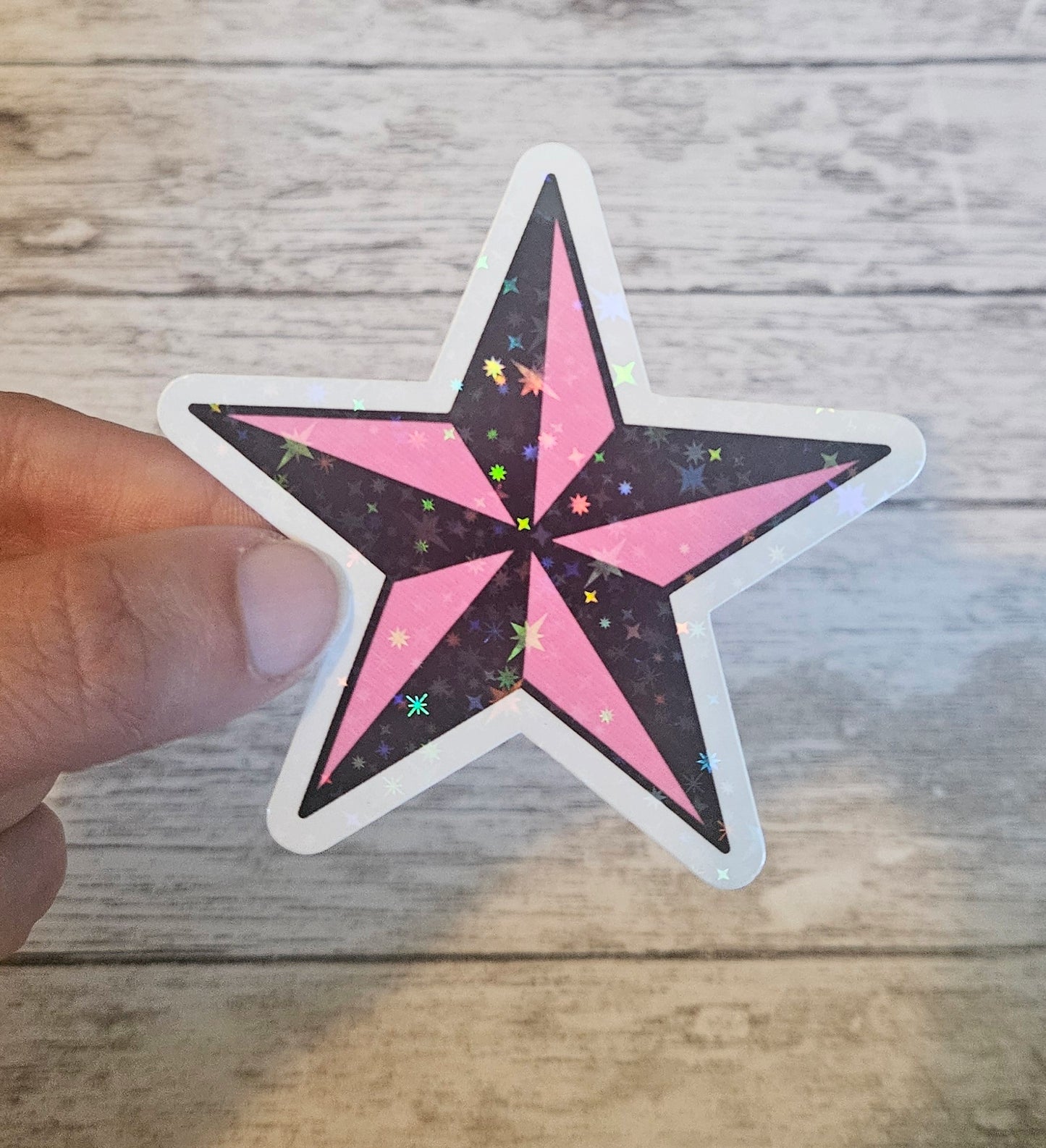 Nautical Star sticker (choose your color)