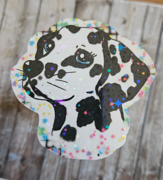 Dalmatian Sticker for water bottle