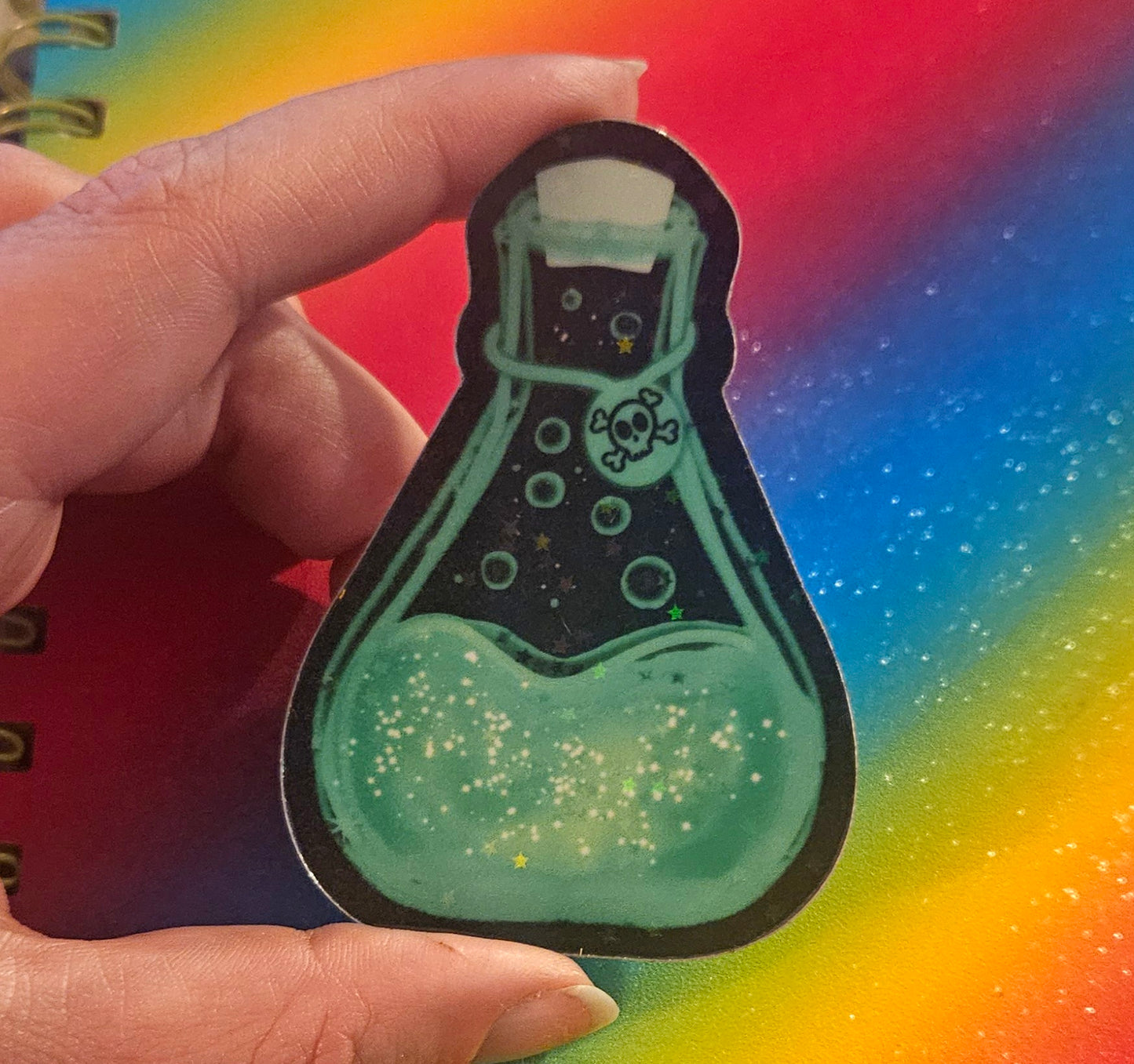 Potion bottle sticker