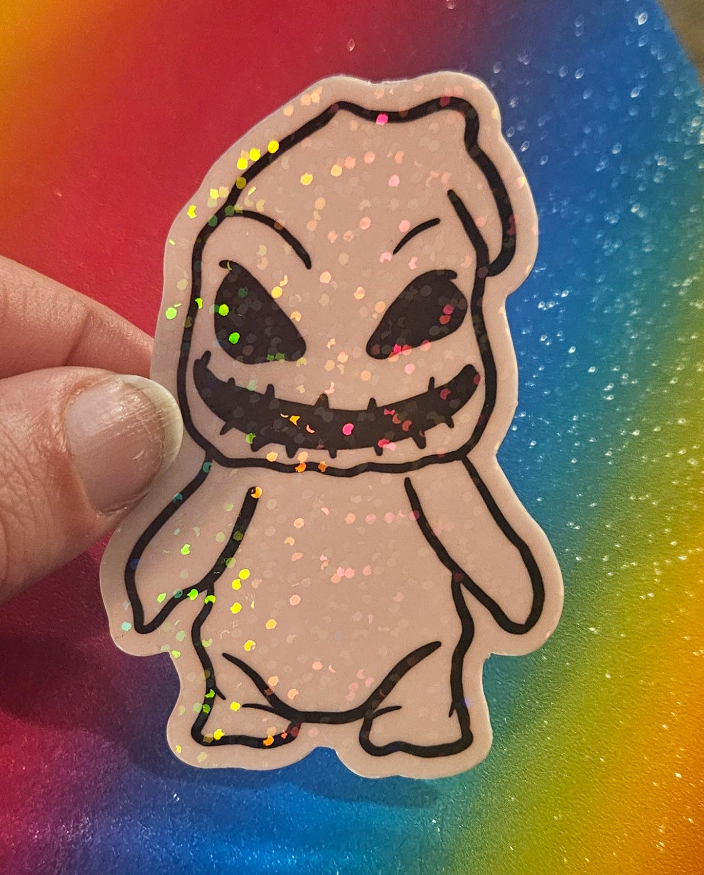 Glow in the dark baby ghostie sticker