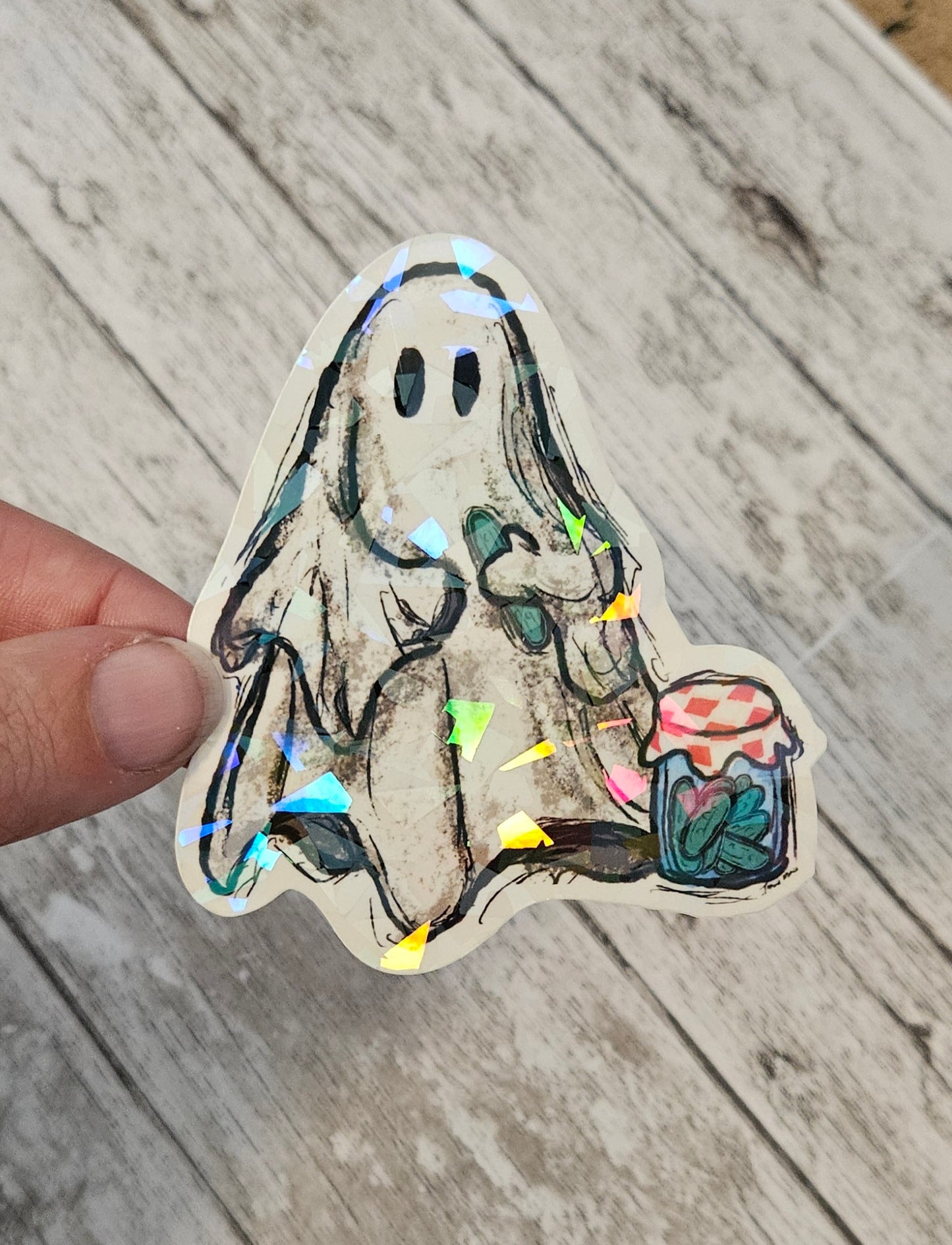Pickle Ghost sticker!