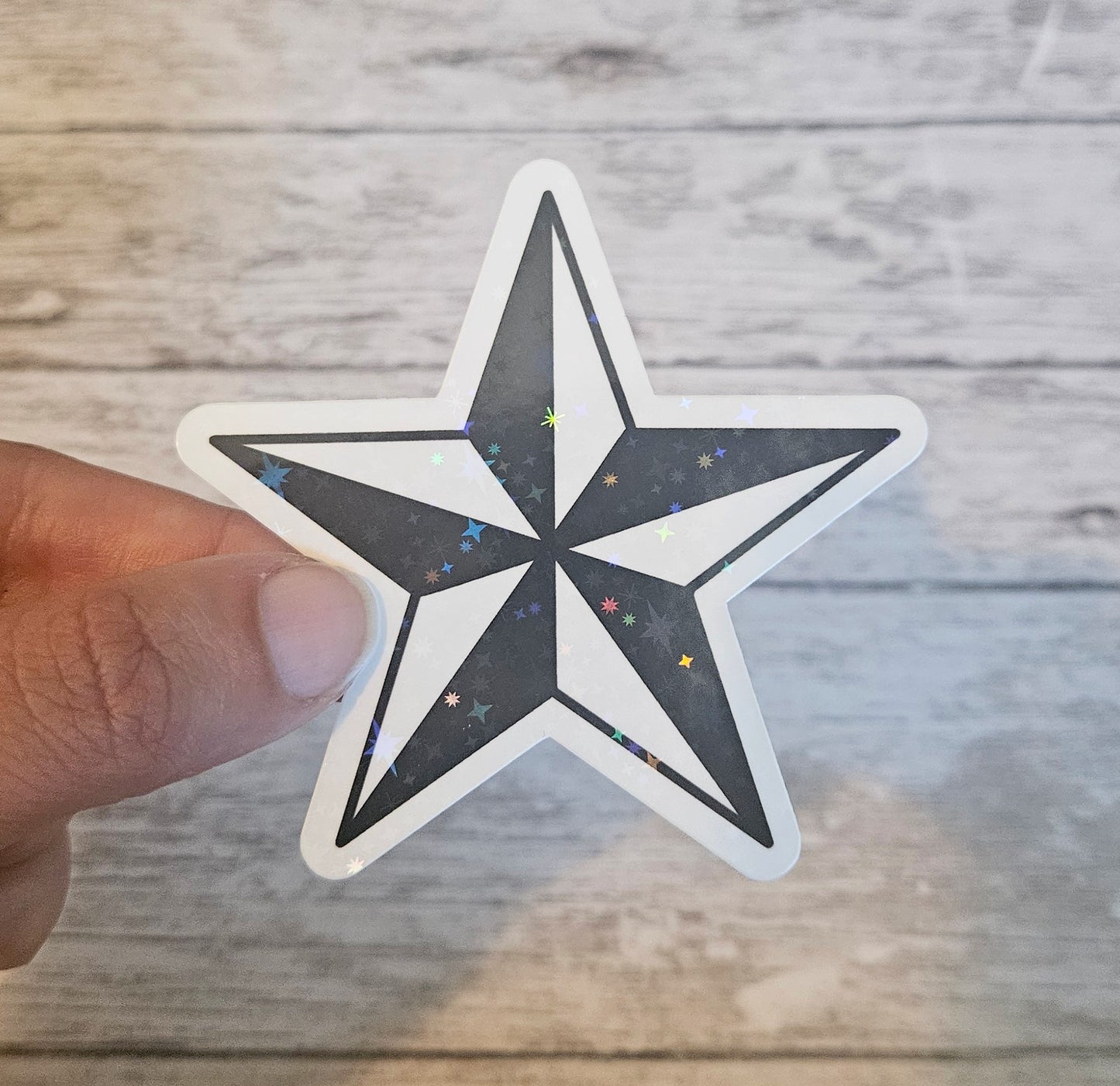 Nautical Star sticker (choose your color)