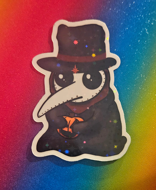 Plague Doctor cutie sticker