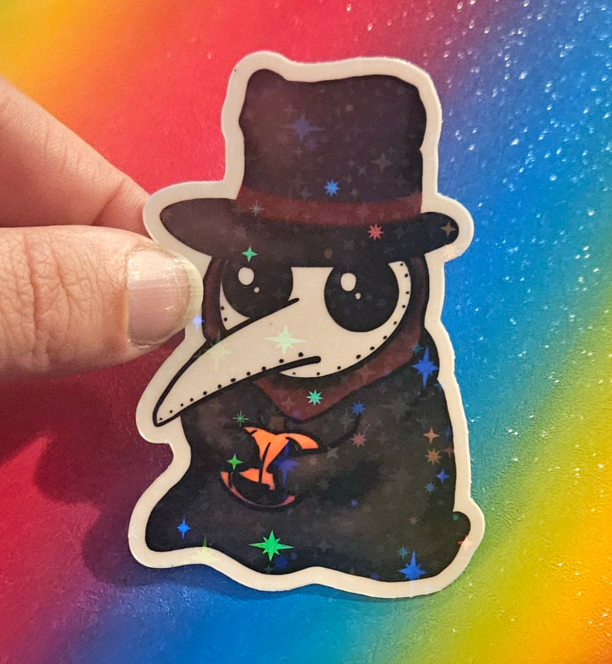 Plague Doctor cutie sticker