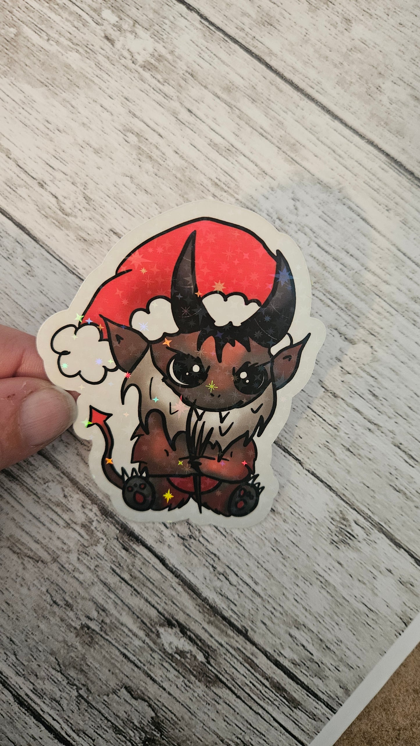 Baby Krampus sticker
